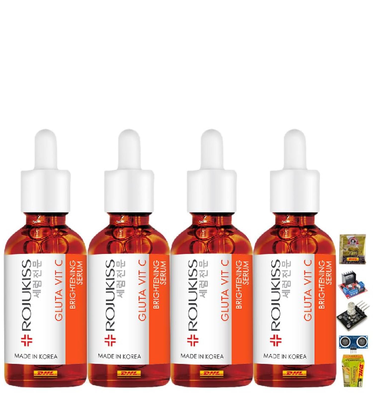 ROJUKISS Gluta Vit C B Serum 30ml - Glutathione Nourishing Face Serum | Premium Korean Beauty | Free Gifts with Purchase - Beautygoodshop - Buy Online on GoSupps.com
