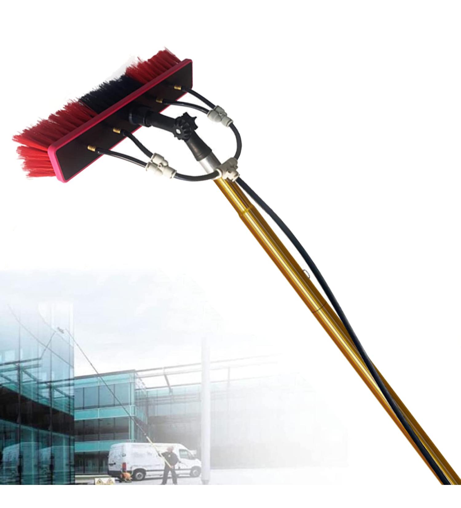 photovoltaic cleaner window cleaning pole Window Cleaning Brush Window Cleaning Pole Water Fed Telesbrush Extendable Cleaner Conservatory Roof Cleaning-30Ft/18Ft Clear 18Ft - Buy Online on GoSupps.com