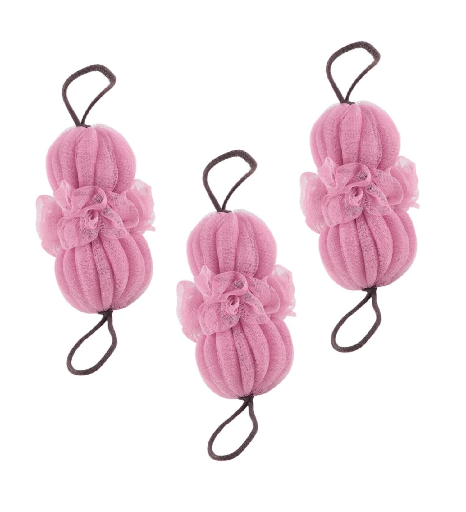 Buy Healeved 3pcs Bath Ball Sitting Pillow - Soft Cushion Shower Loofah & Body Scrub Sponge | International Shipping Available - Buy Online on GoSupps.com