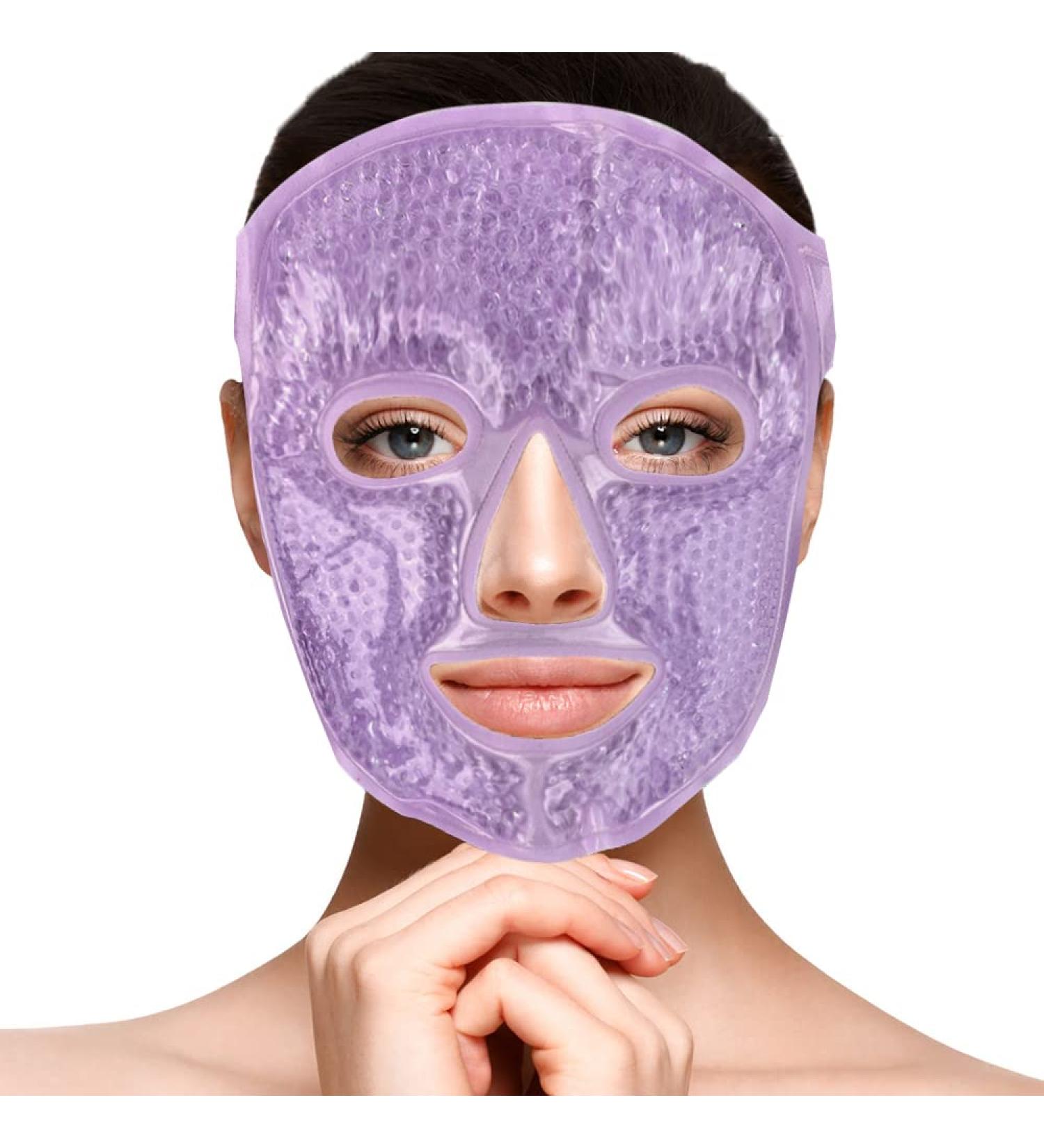 Newgo Ice Mask | Reduce Face Swelling & Dark Circles | Hot & Cold Compress for Spa & Skincare - Buy Online on GoSupps.com