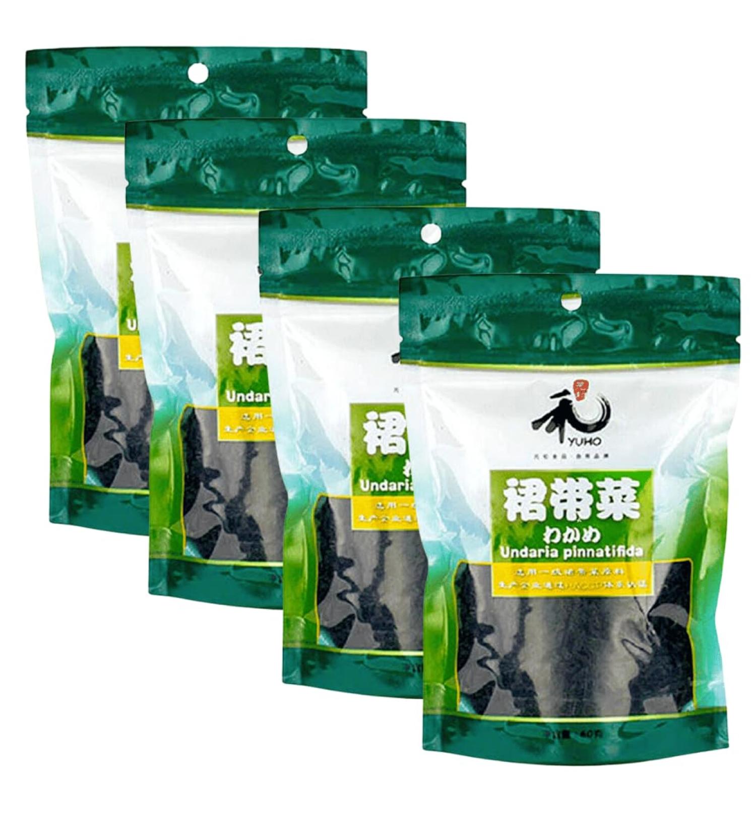 Yuho Wakame Dried Seaweed Raw Material for Noodle Soup Salad 60g (Pack of 4) Rich NUTRIENTS - Buy Online on GoSupps.com