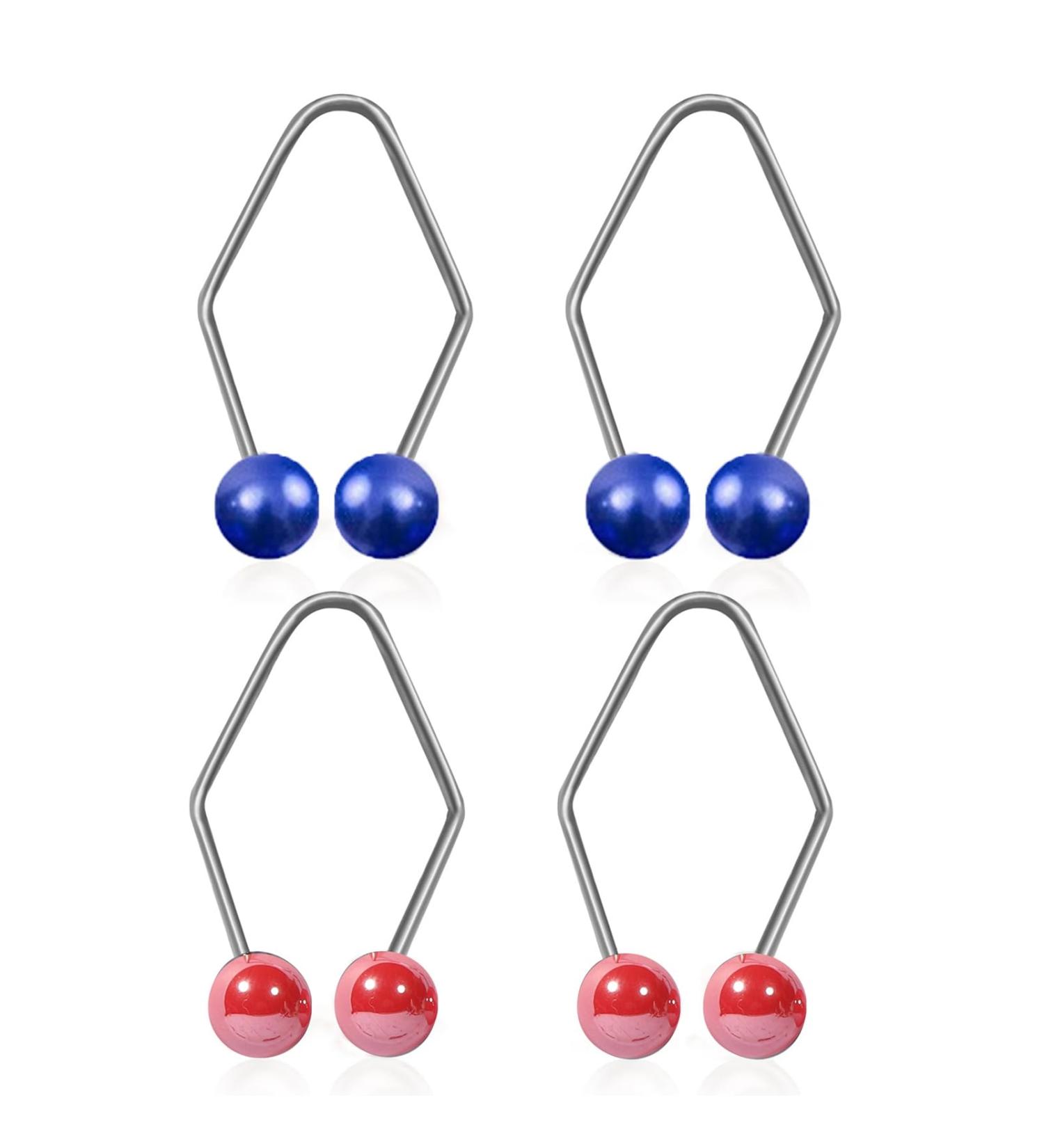 PERZOE Dimple Shaper Enviable Dimple Trainer 2 Pairs Stainless Steel Dimple Trainer Face Smile Natural Anti-rust Dimple Makers Unisex Accessories B - Buy Online on GoSupps.com