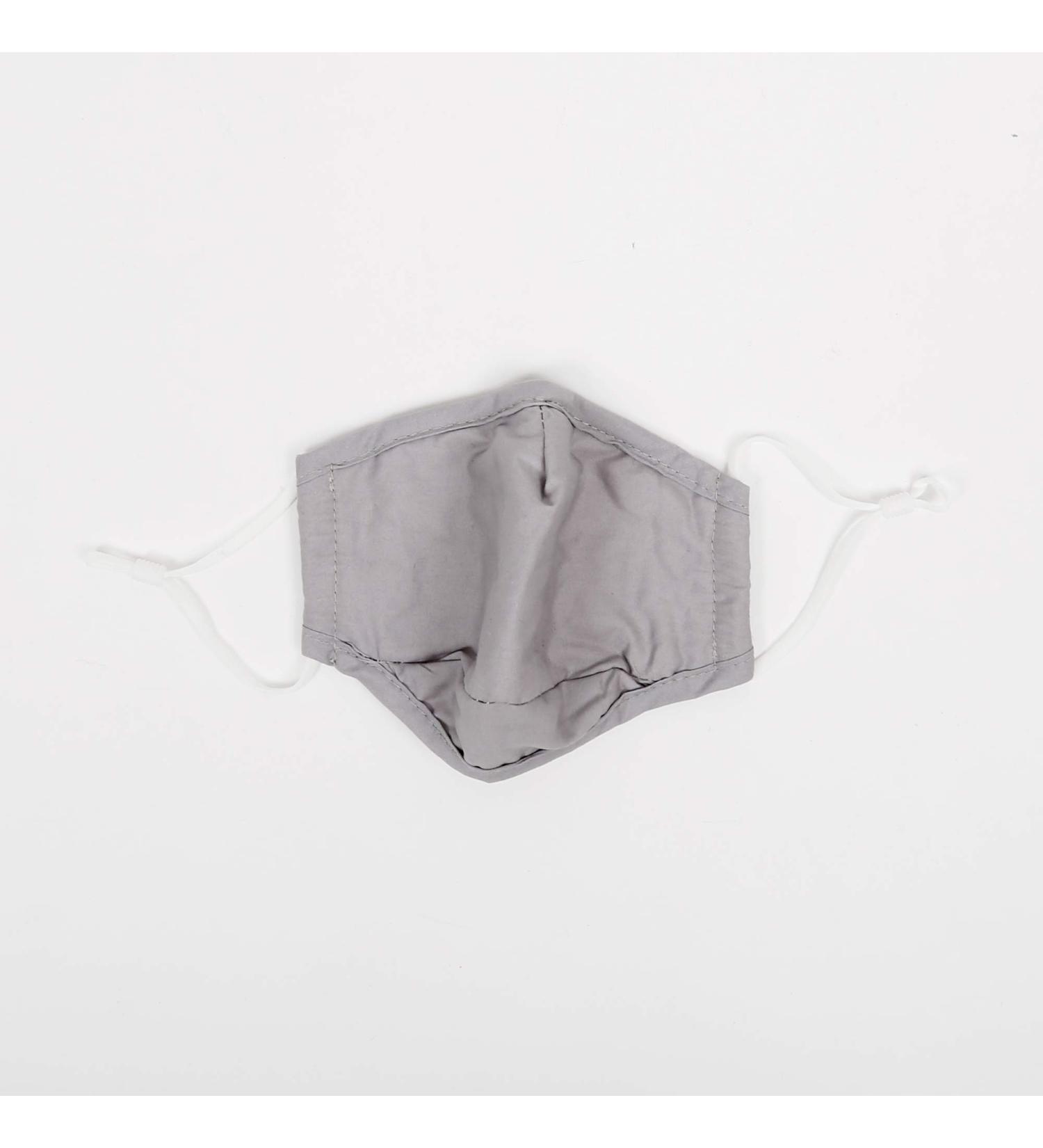 Bodico Washable Cotton Kids Face Mask with Adjustable Ear Loops Grey 1 count 1 count Grey 1 count (Pack of 1) - Buy Online on GoSupps.com