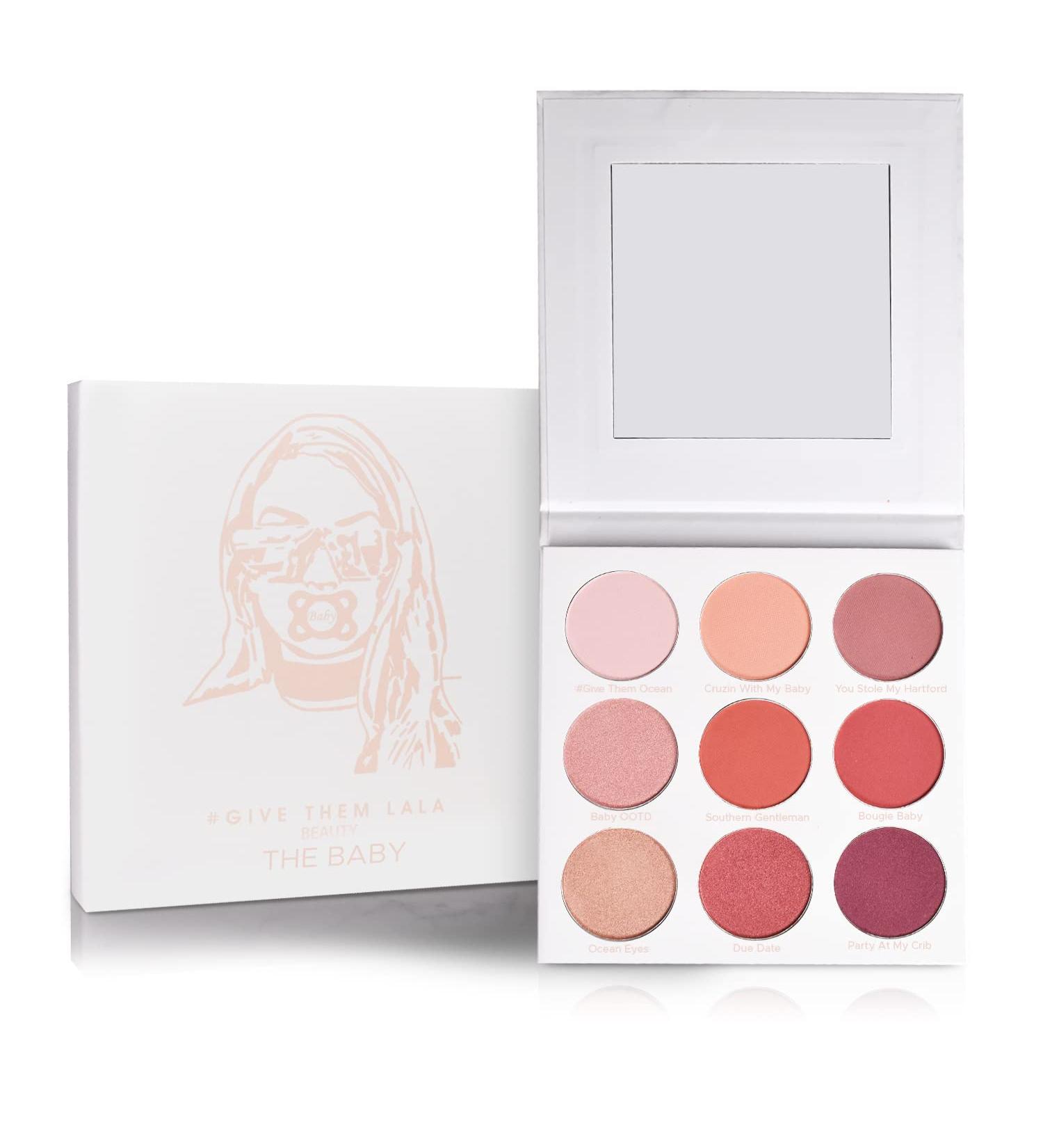 GIVE THEM LALA Beauty Eyeshadow Palette - Natural, Highly Pigmented Shades | Long Lasting & Blendable | Cruelty Free Makeup by Lala Kent - Buy Online on GoSupps.com
