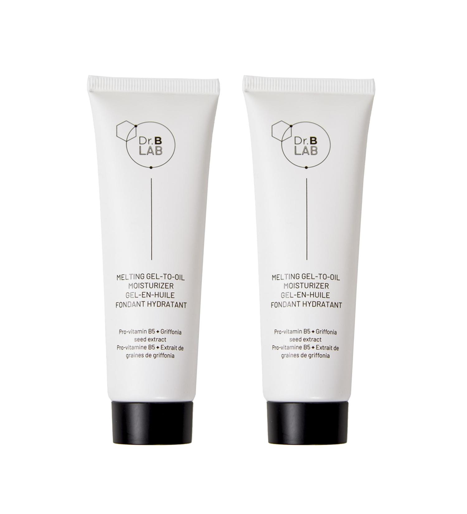 Dr. Brandt Dr. B Lab Melting Gel-to-Oil Moisturizer - Replenish Hydration Balance Oil Production & Reduce Breakouts - 1.7 fl oz Pack of 2 1.7 Fl Oz (Pack of 2) - Buy Online on GoSupps.com