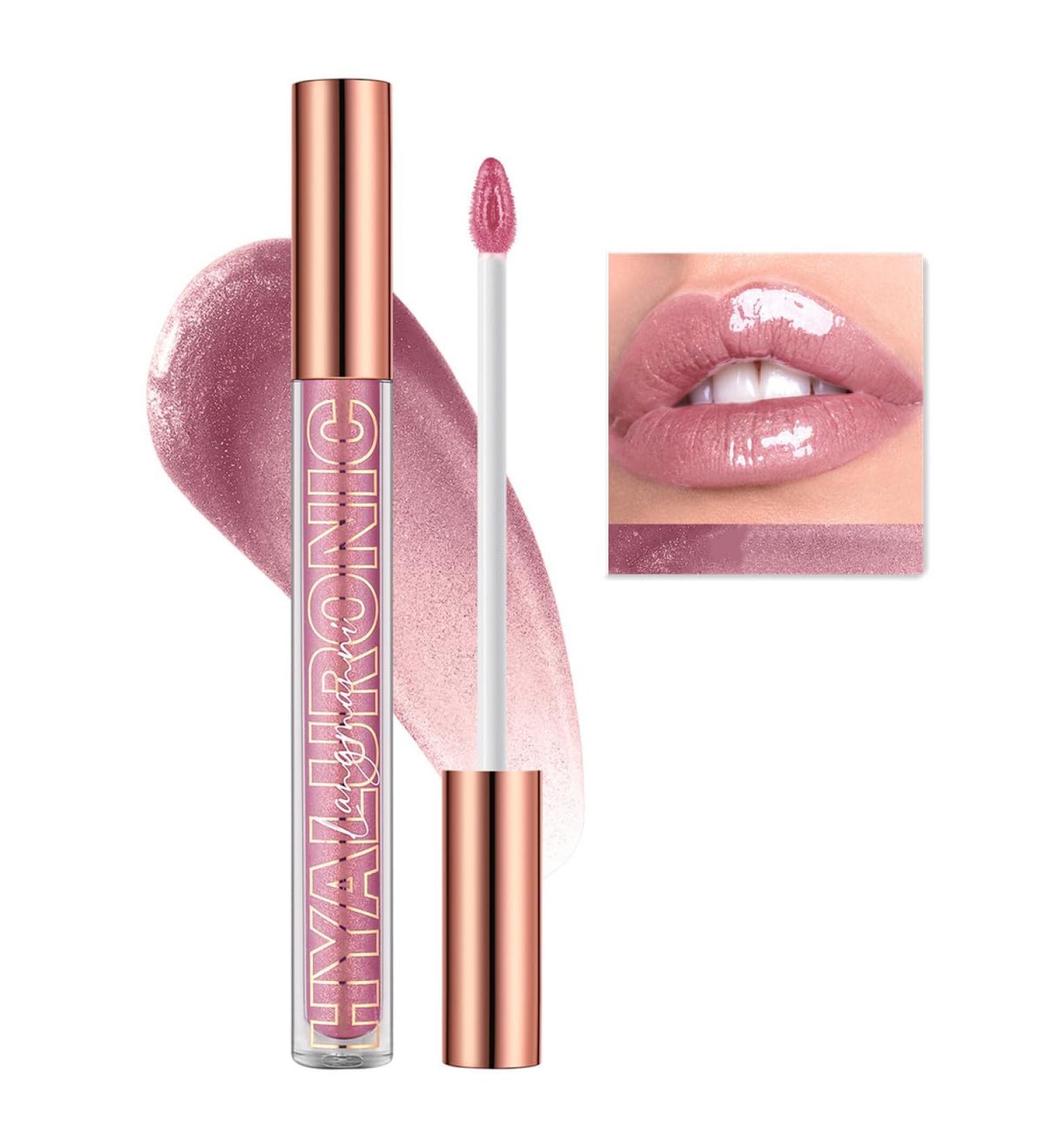 Shimmer Lip Gloss - Hydrating Long-Lasting Liquid Lip Gloss | Cruelty-Free | Varied Colors & Moisturizing Formula (#05 - Buy Online on GoSupps.com
