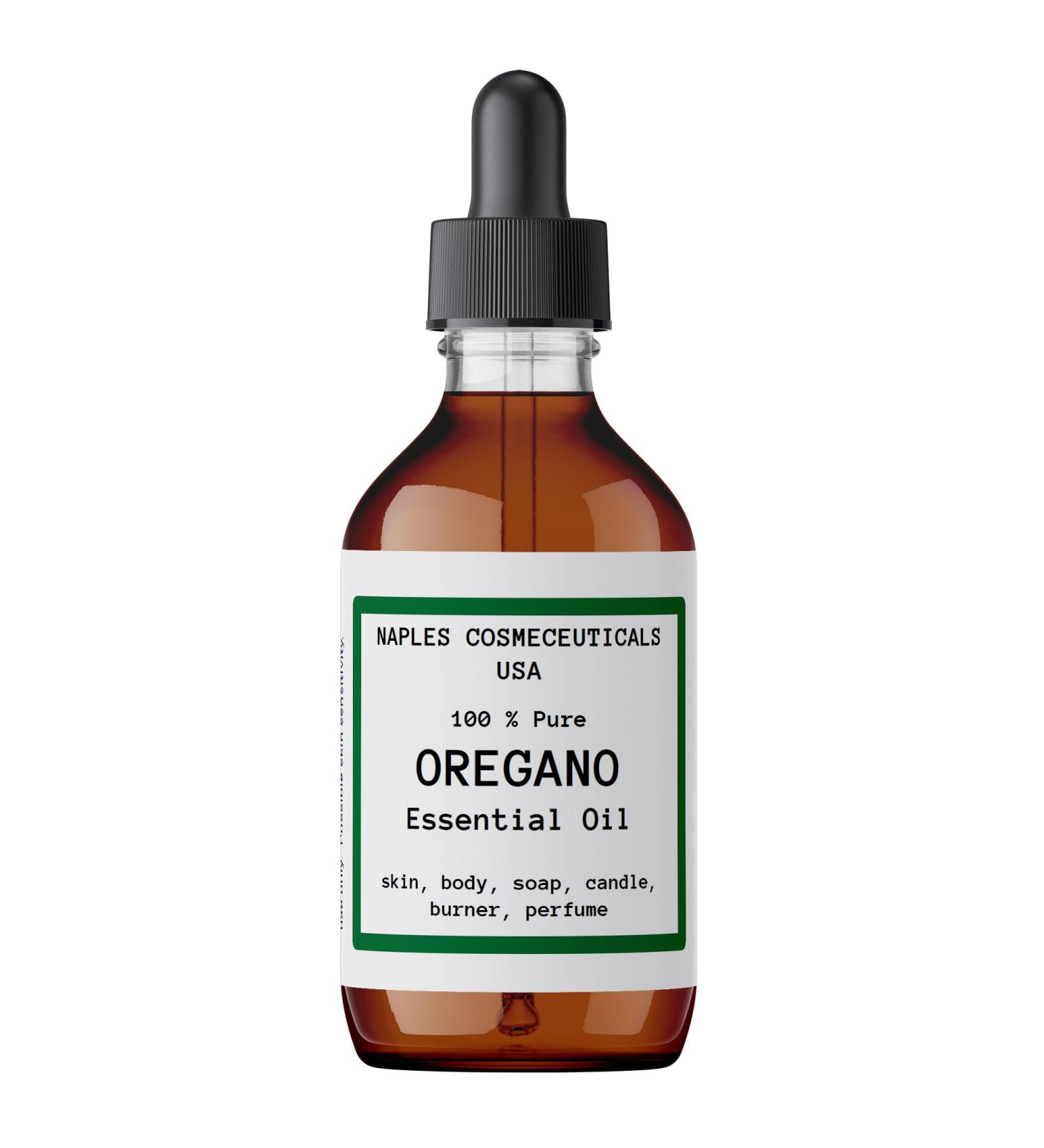 Oregano Essential Oil 4 oz Pure Undiluted Premium Grade Bulk for Cosmetics Skin Soap Candle Diffuser Perfume - Buy Online on GoSupps.com