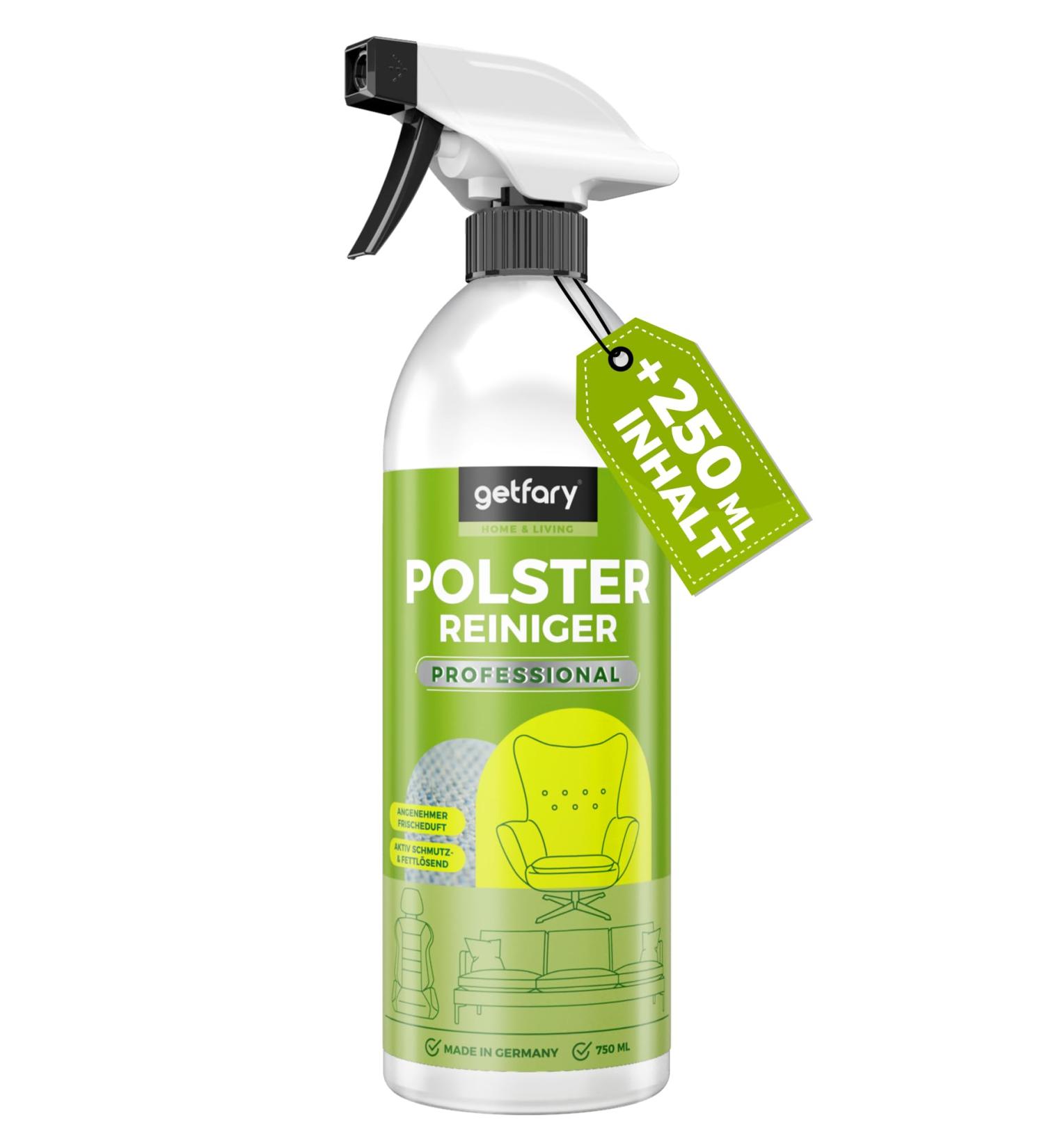 Upholstery Cleaner Sofa 750ml - Best Stain Remover for Furniture Car Seats & Carpets - Effective & Easy to Use - Buy Online on GoSupps.com