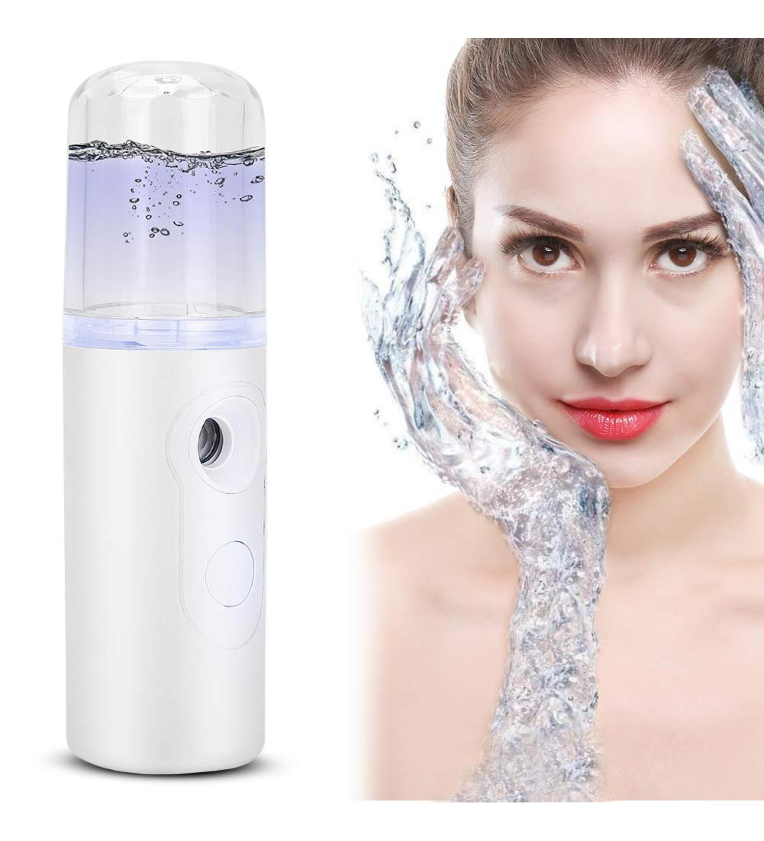 USB Face Mist Sprayer Facial Mist Deep Hydrating Skincare Humidifier Small and Light Suitable for Skin Care Makeup - Buy Online on GoSupps.com