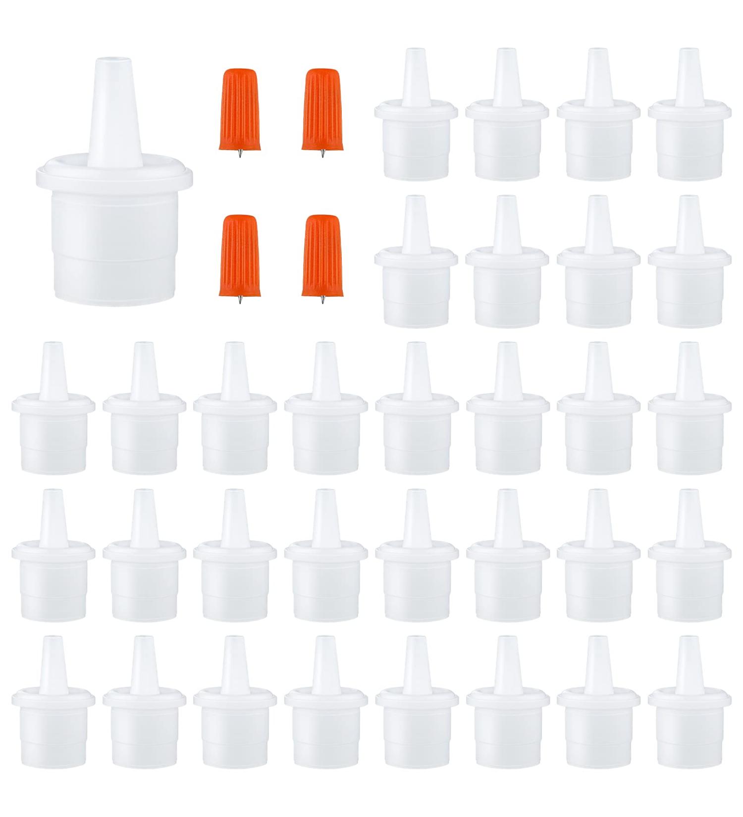 44 Pieces Eyelash Glue Bottle Nozzle Caps & Tips for Extensions - Home & Salon Use - Buy Online on GoSupps.com