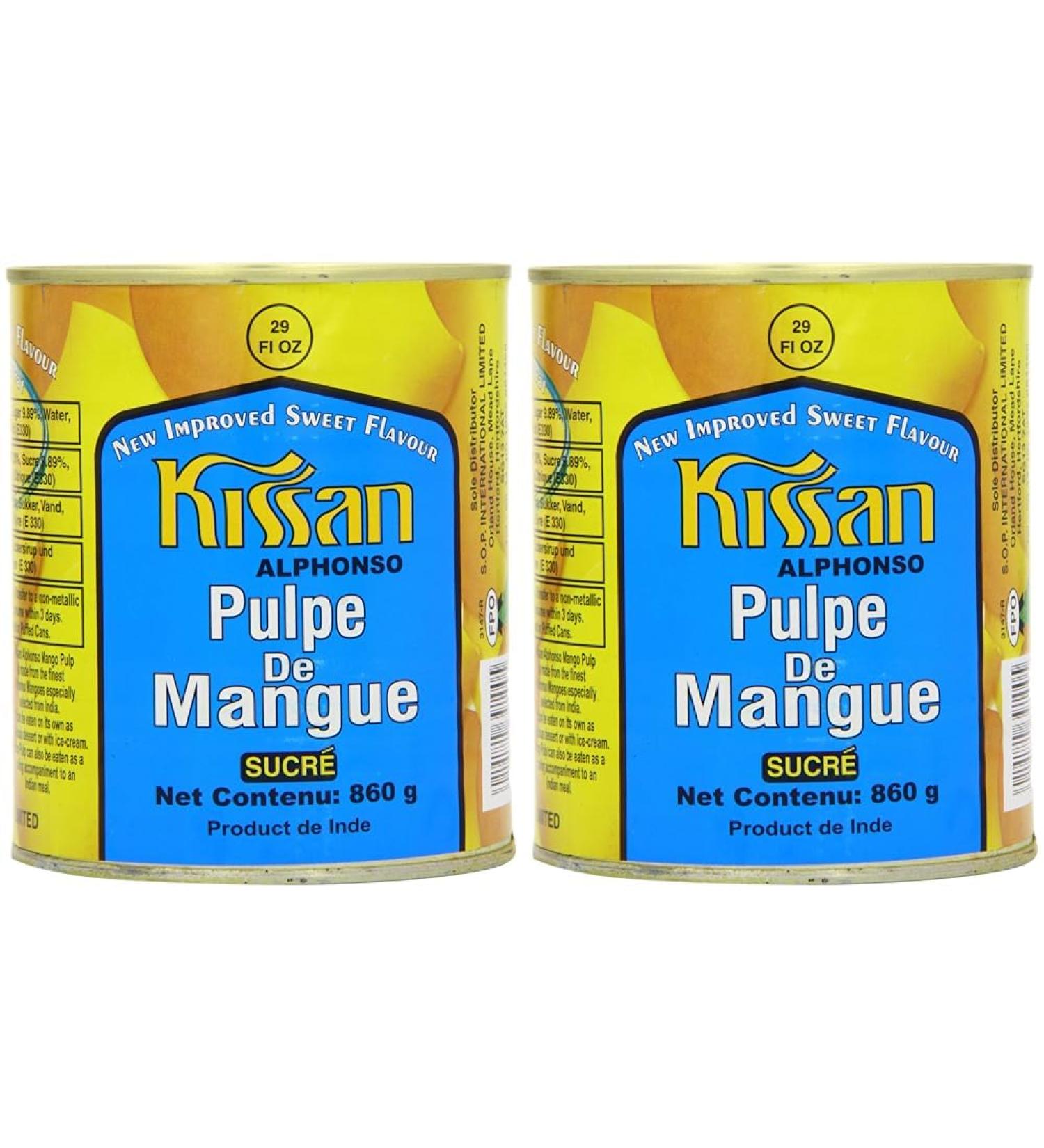 Kissan Mango Pulp 860 g (Pack of 2)