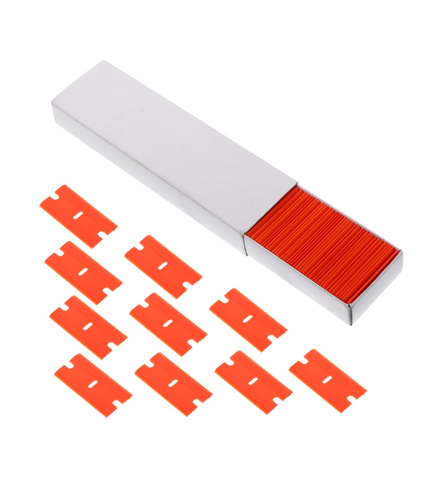 PRETYZOOM 100pcs Scraper Blade Set | Razor Tint Window Spatula & Sticker Remover - Ideal for DYI Projects & Crafting - Buy Online on GoSupps.com