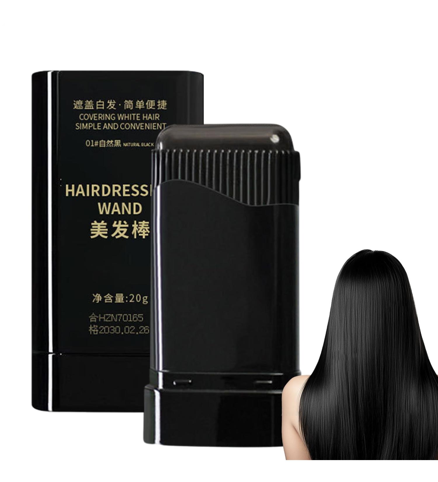 Stick De Teinture Capillaire Imperm able Et En Sueur Camouflage Cheveux Blancs Peigne Colorant Temporaire Imperm able R sistant Pour Les Cheveux Et Les Racines Black - Buy Online on GoSupps.com