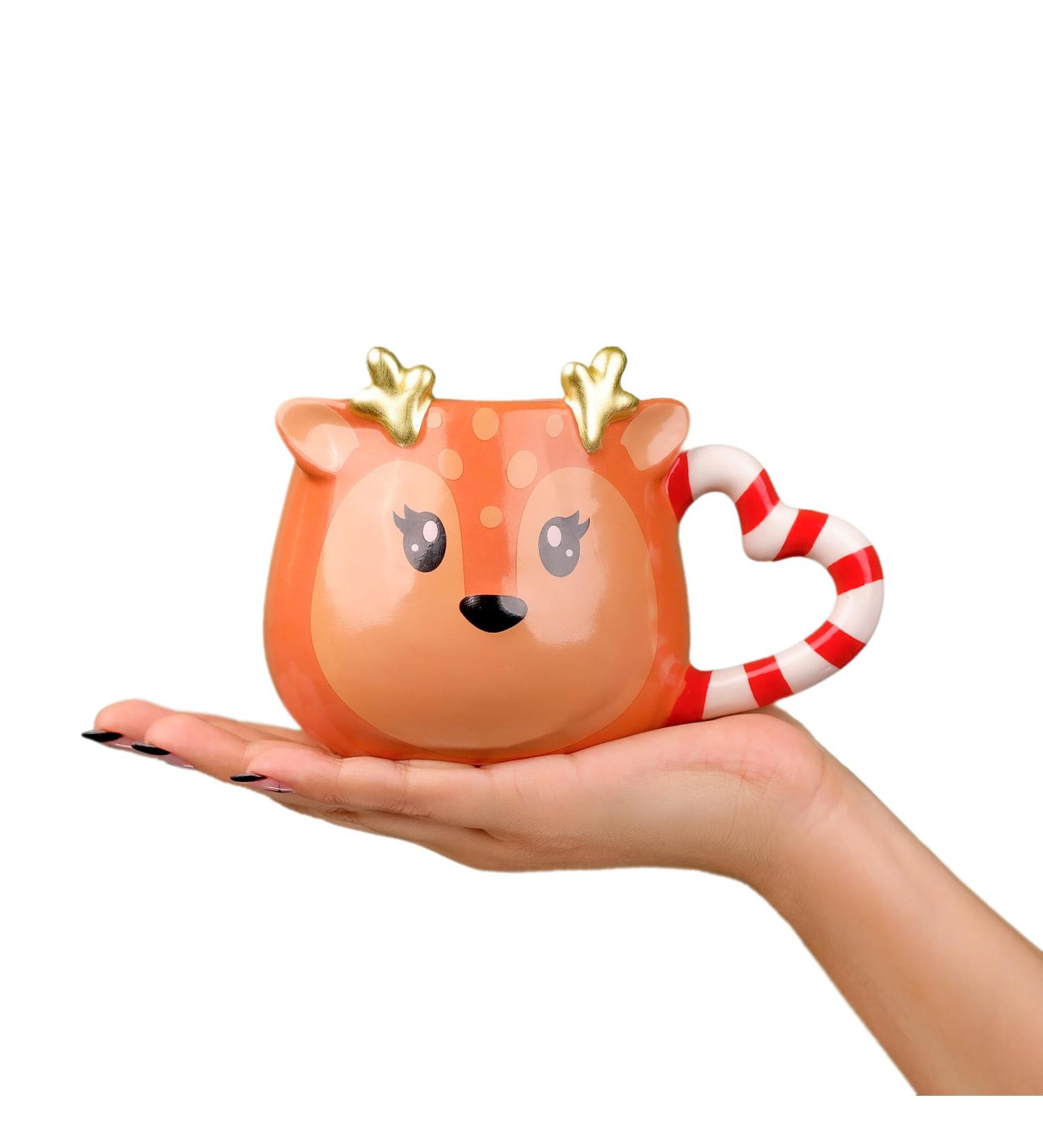 Shop Reindeer Kisses Mug & Light Diamond Candle - Perfect Holiday Gifts | International Shipping - Buy Online on GoSupps.com