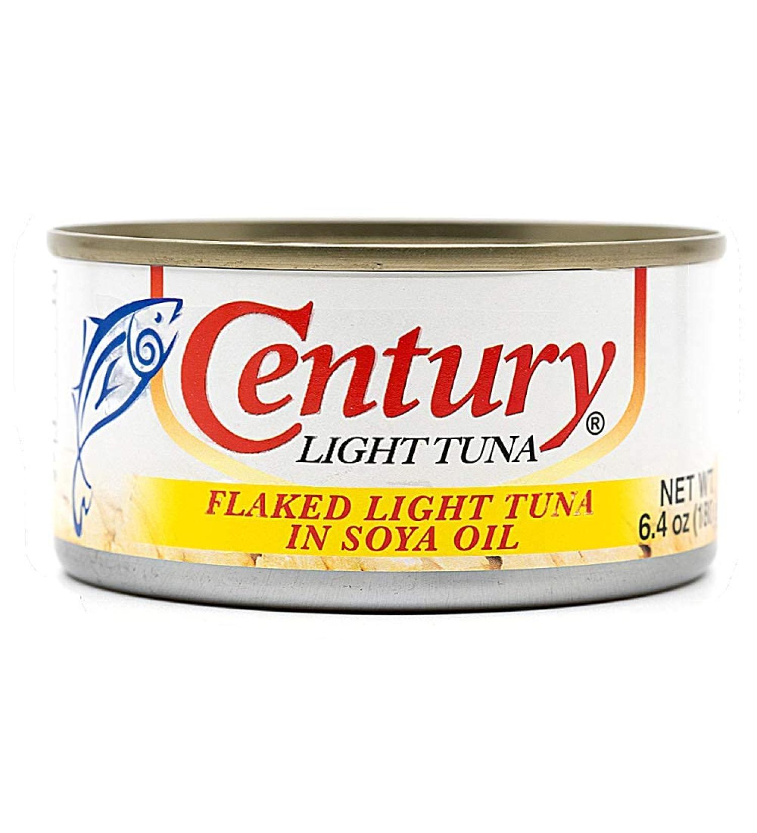 Century Flaked Light Tuna In Soya Oil 6.4 oz Pack of 12 - Buy Online on GoSupps.com