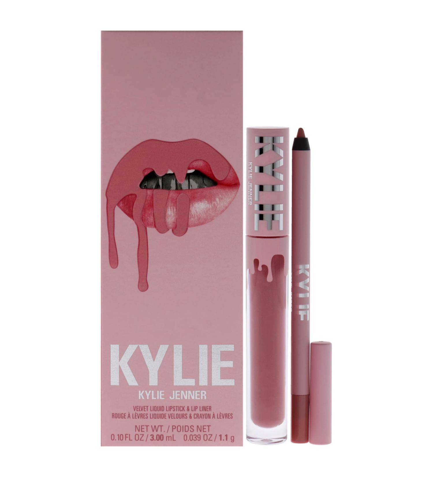 Kylie Cosmetics Velvet Lip Kit 705 Charm - Women's Velvet Liquid Lipstick & Lip Liner | International Shipping Available - Buy Online on GoSupps.com