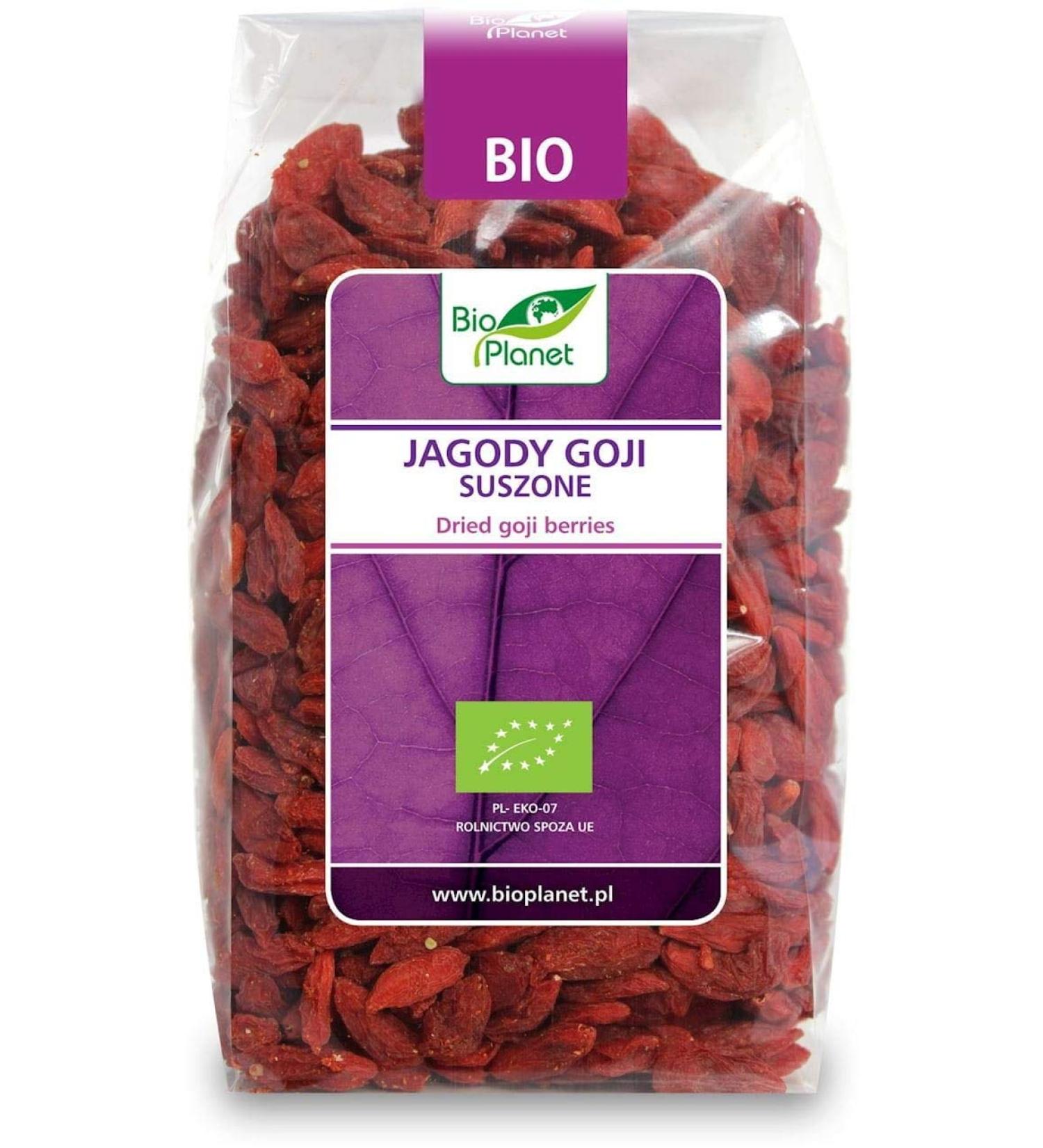 Dried goji berries ORGANIC 250g - BIO PLANET