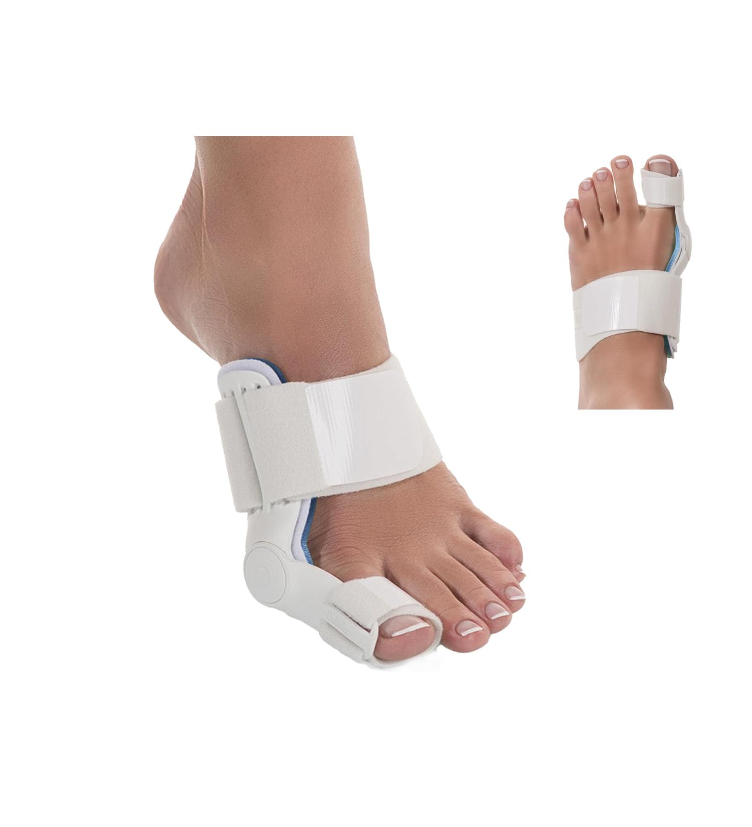 Hallufix Bunion Protector and Correction Splint | for Men and Women | Hallux Valgus Bunion Corrector | Helps straighten The Big Toe and Provide Bunion Relief of Pain | Premium Device Made in Germany UK: 3 -7 - EU: 36-42 - Buy Online on GoSupps.com
