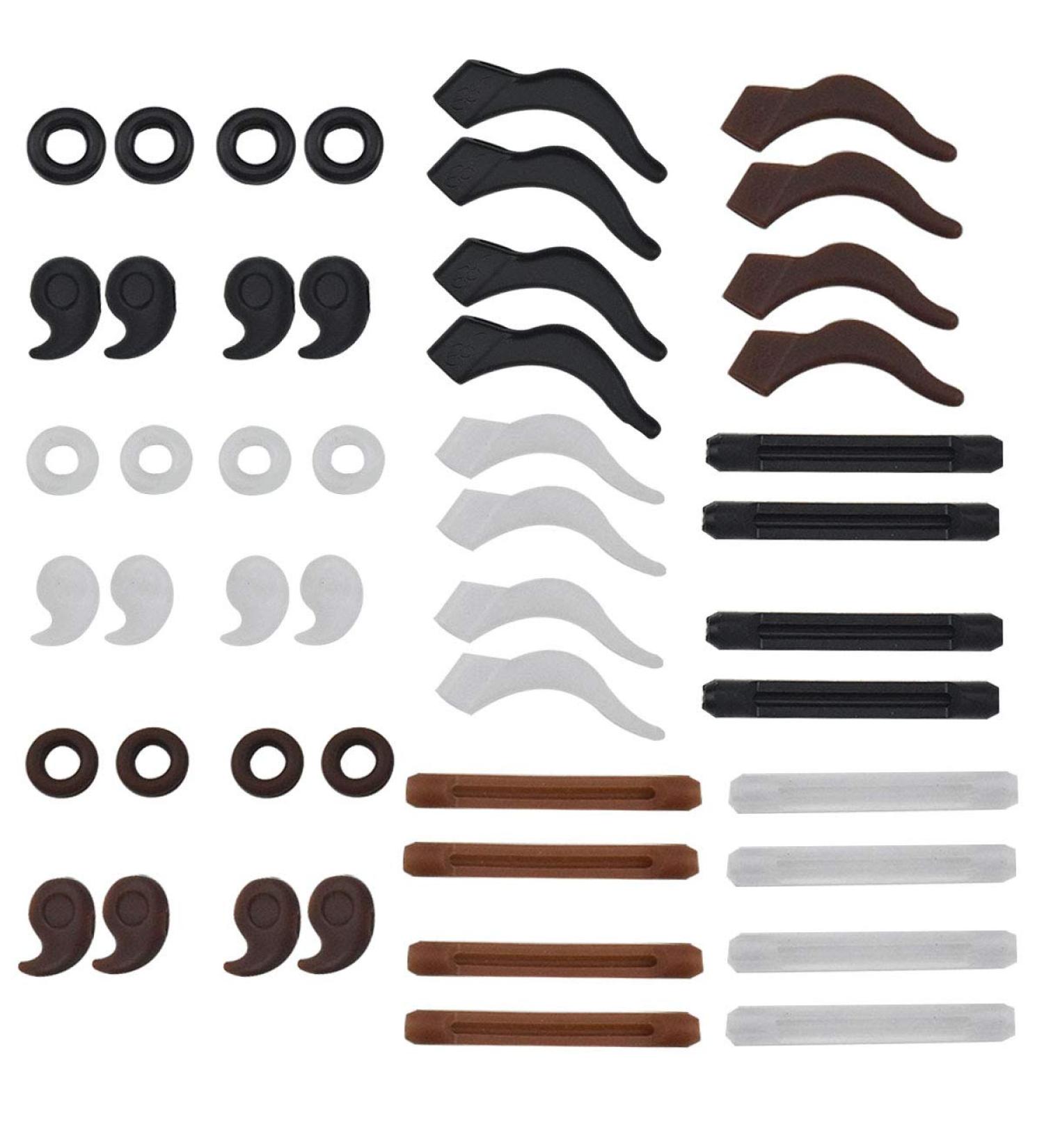 24 Pairs Anti-Slip Silicone Glasses Ear Pads & Holders - Comfortable Accessories for All Types of Glasses - Buy Online on GoSupps.com