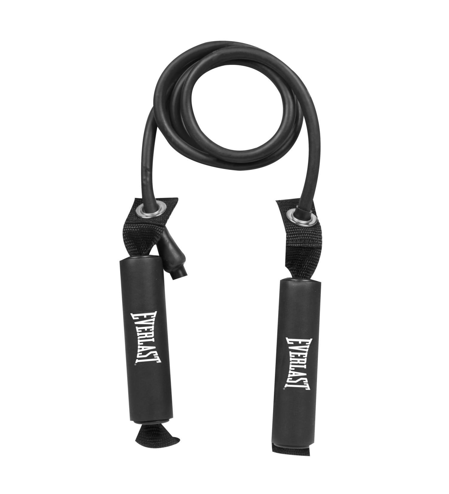 Everlast Heavy Resistance Band - Durable Latex Tube with Padded Handles Ideal for Pilates Home Gym Fitness Weight Loss Full-Body Workouts Great Exercise Equipment for Home & Recovery - Buy Online on GoSupps.com