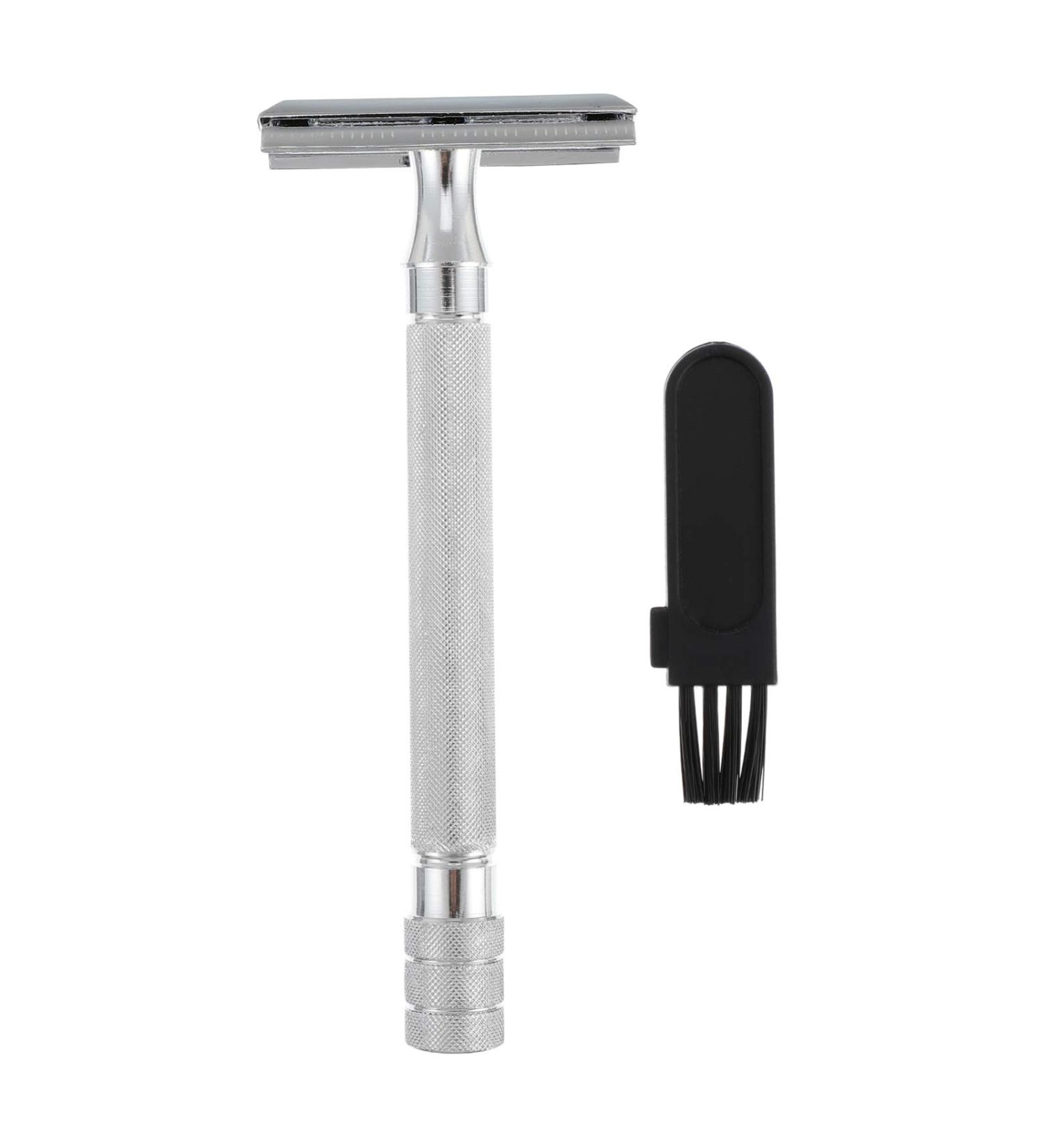 Manual Safety Razor - Durable Shaving Tool for Men | Double Edge Beard Trimmer & Facial Razor - Buy Online on GoSupps.com