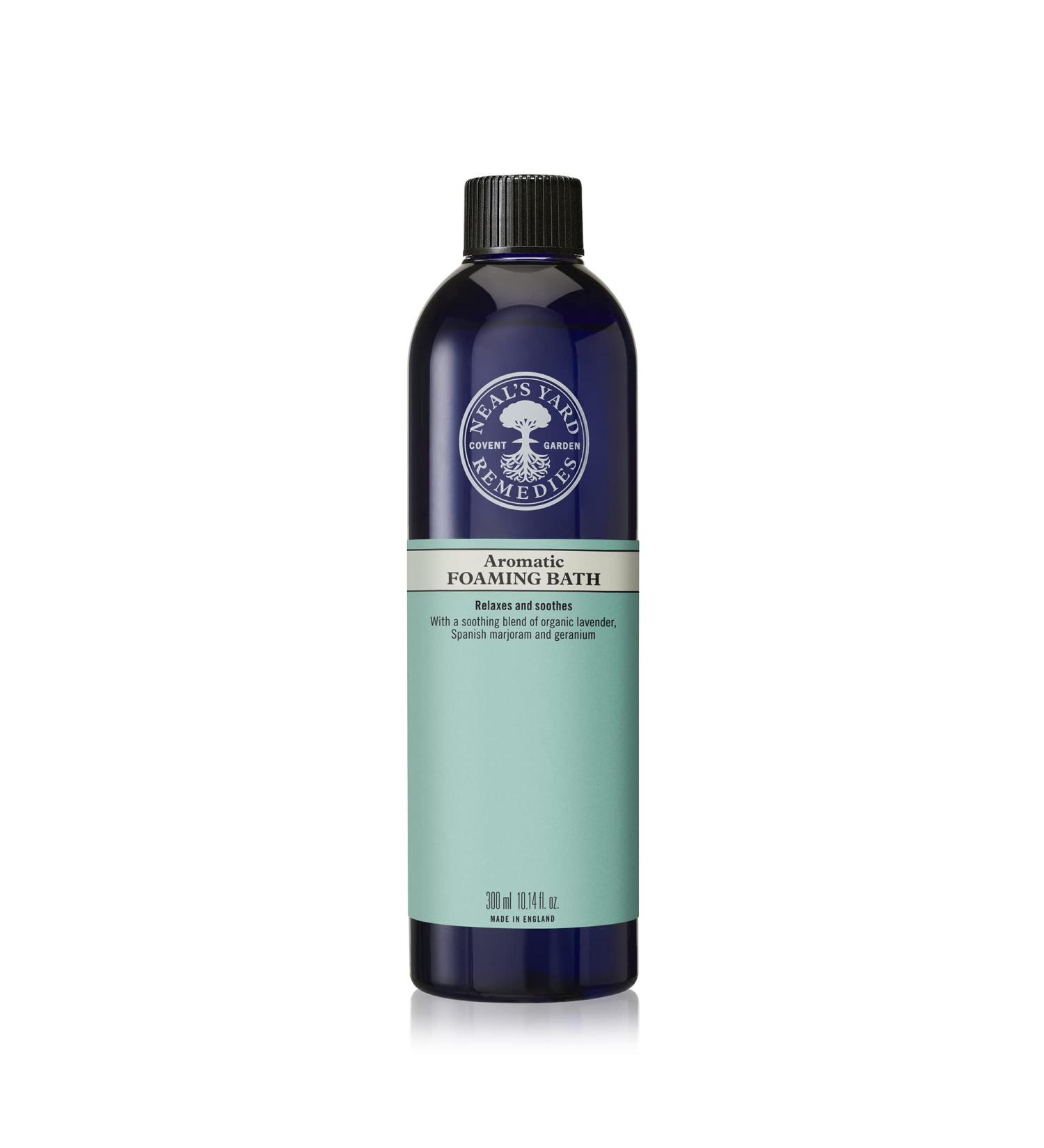 Neal's Yard Remedies Aromatic Foaming Bath 300ml - Relax & Unwind, Helps the Mind & Body - Worth 24 - Buy Online on GoSupps.com