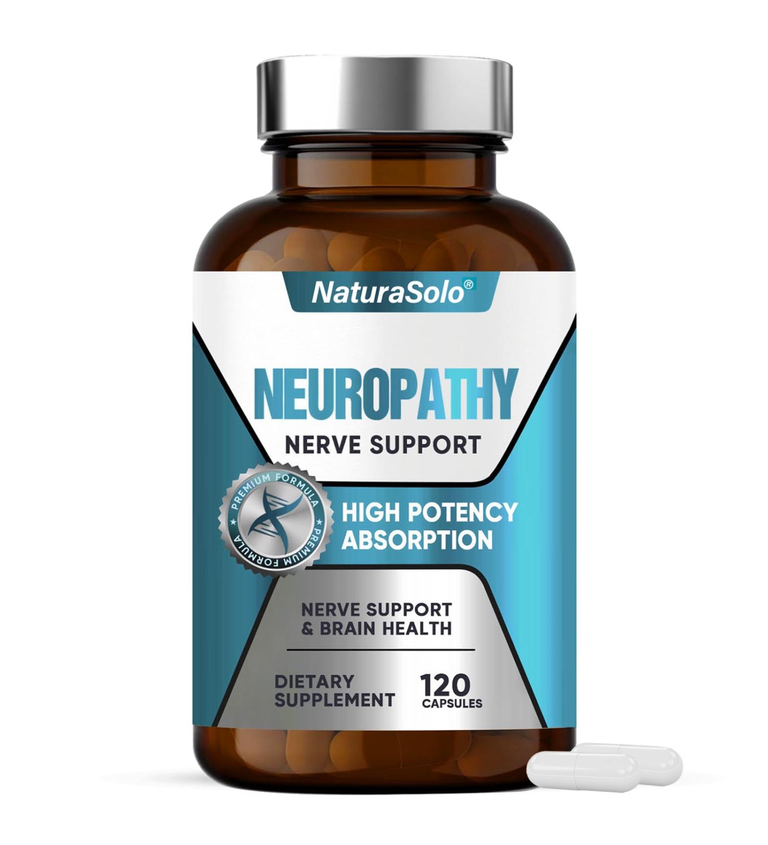 Nerve Savior for Neuropathy Nerve Savior 600mg Alpha Lipoic Acid - Targeted Relief for Peripheral Neuropathy in Hands & Feet Fortify Nerve Health 120 Capsules 120 Count (Pack of 1) - Buy Online on GoSupps.com