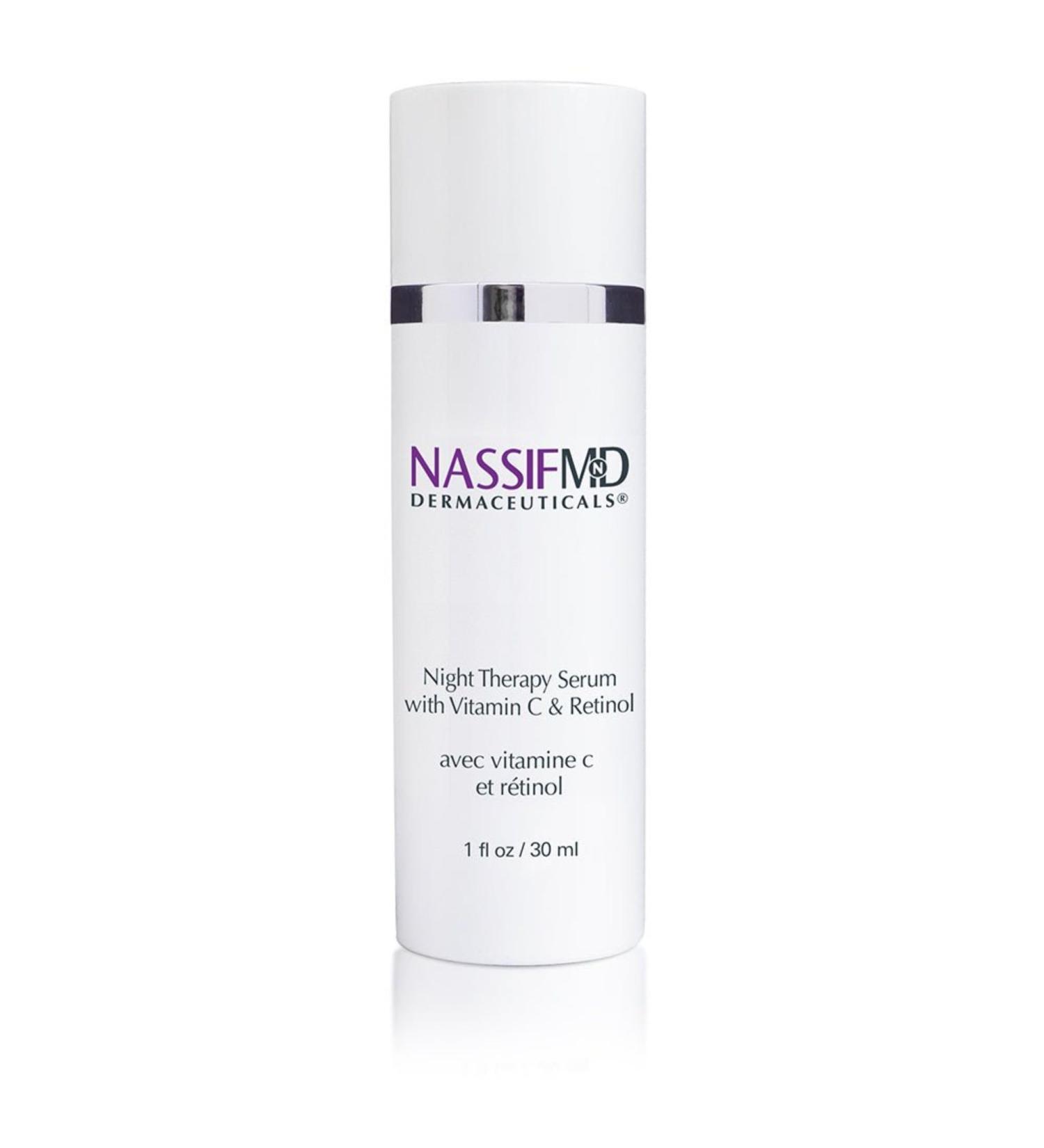 NassifMD Night Therapy Serum - Revitalize Skin Overnight | Shop Internationally - Buy Online on GoSupps.com