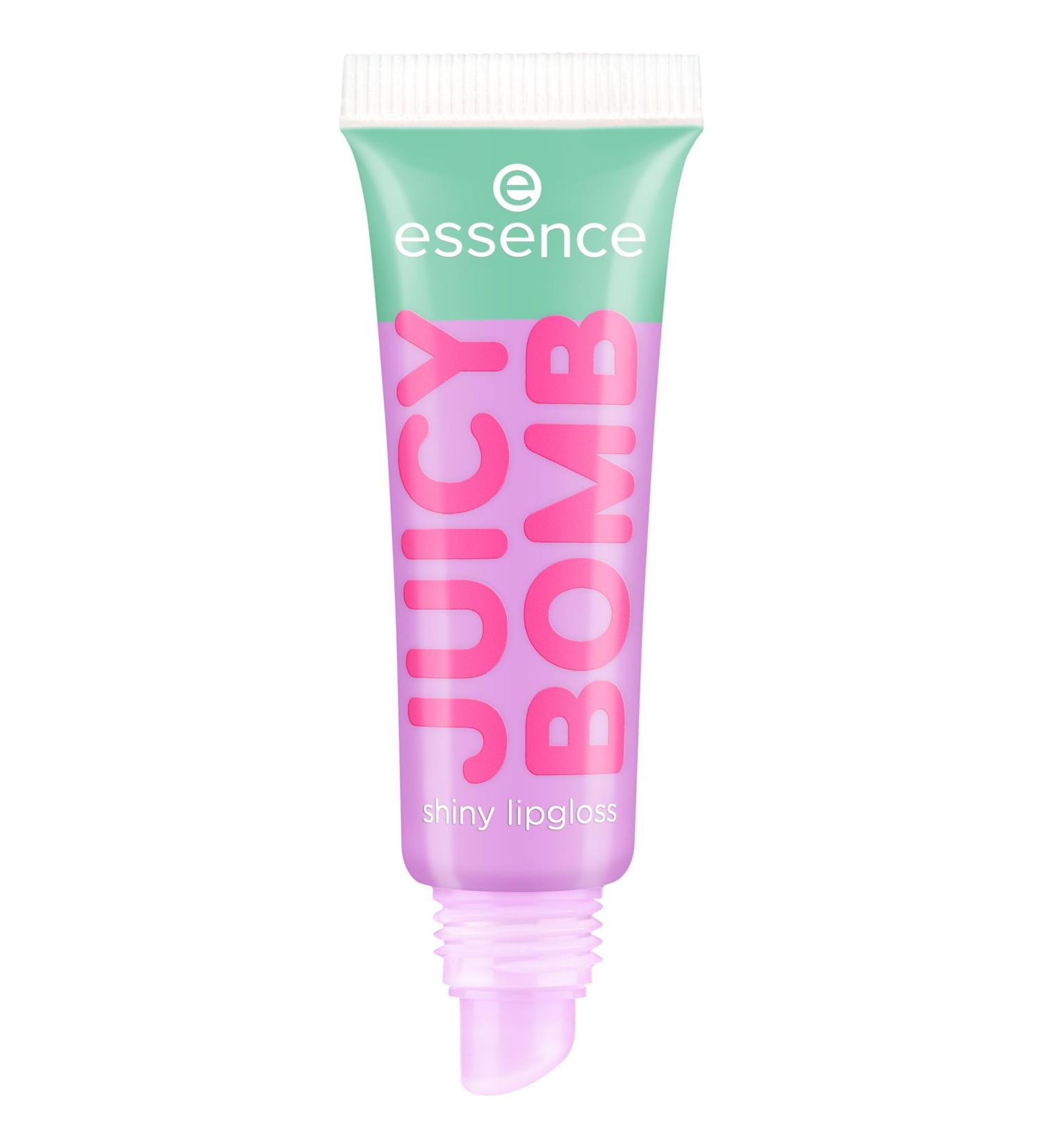 Essence Cosmetics Juicy Bomb Party Shiny Lipgloss Gloss R sultat Rapide Effet Colorant Splendide Intense En Couleurs 10 ml 10 ml (Lot de 1)