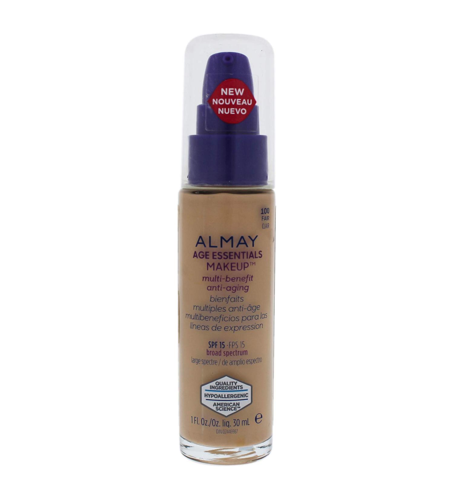 Almay Age Essentials Makeup Fair - Anti-Aging Foundation for Youthful Glow - Buy Online on GoSupps.com