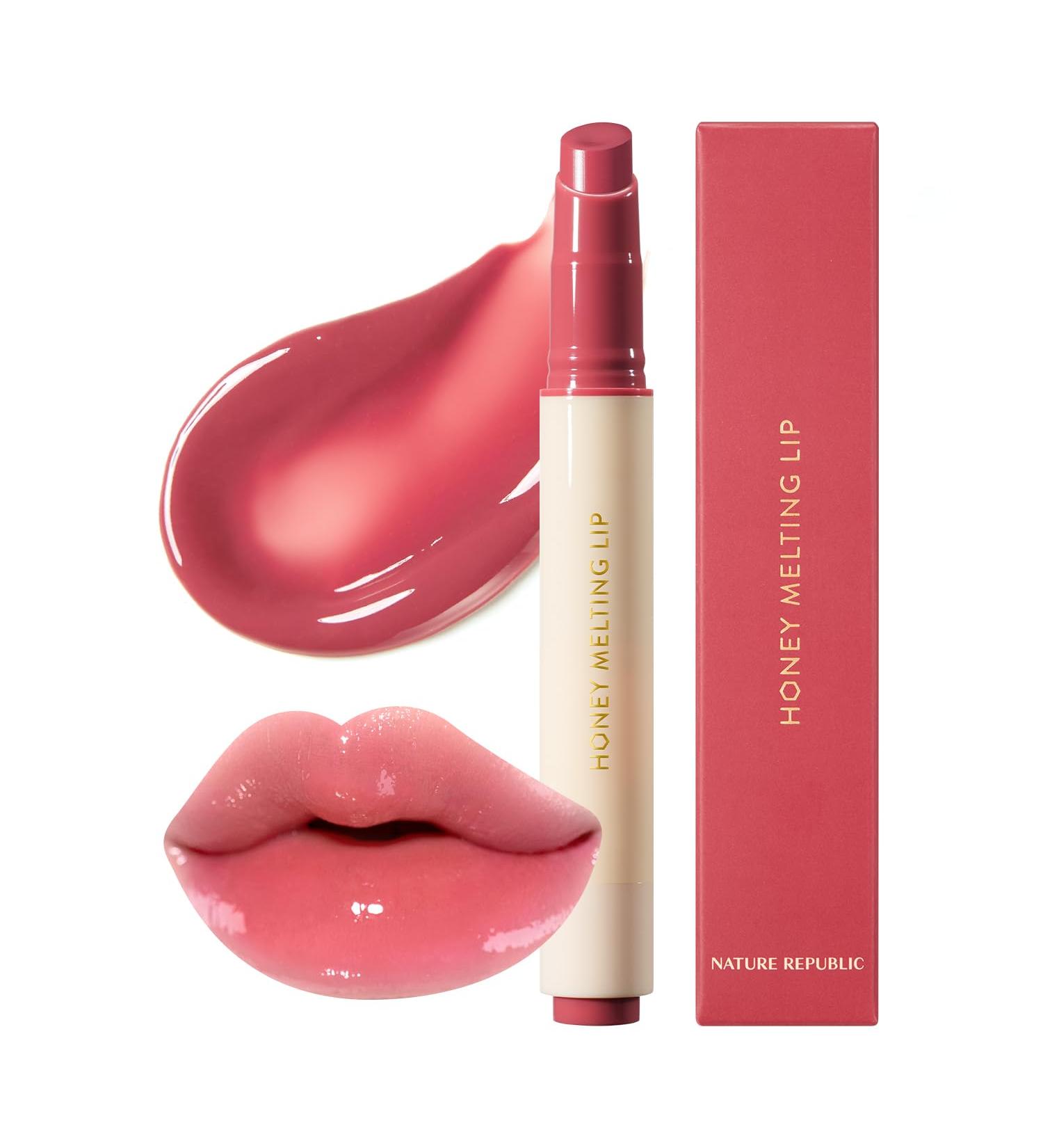 Buy Nature Republic Honey Melting Lip Tint (03 Berry) - K-Beauty Lip Plumper & Gloss for a Cute Glowing Smile | International Shipping Available - Buy Online on GoSupps.com