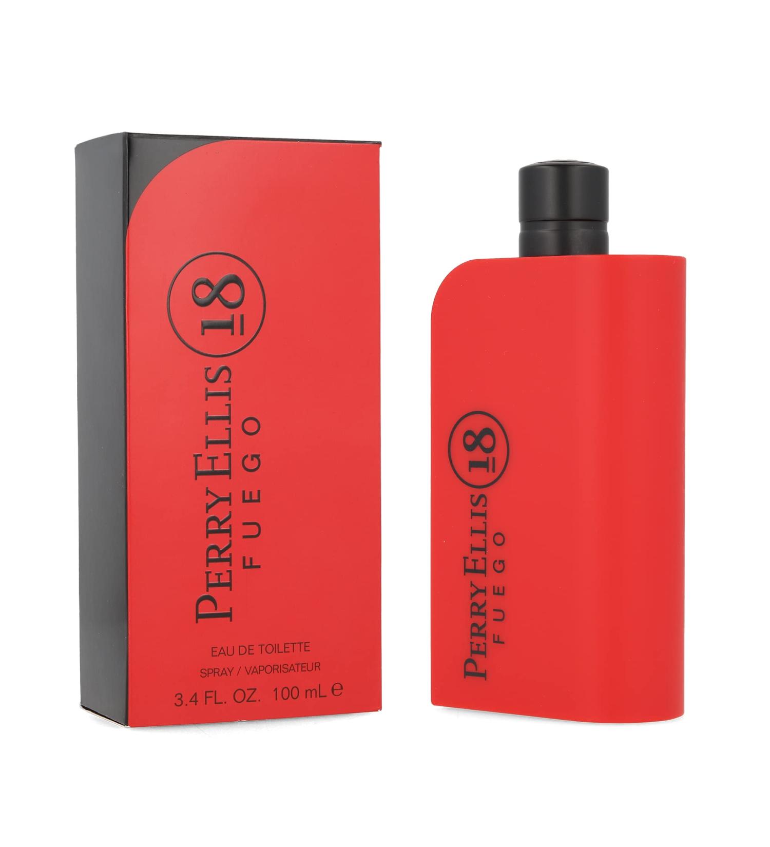 Perry Ellis 18 Fuego Edt Spray 3.4 Oz Men 3.4 Oz