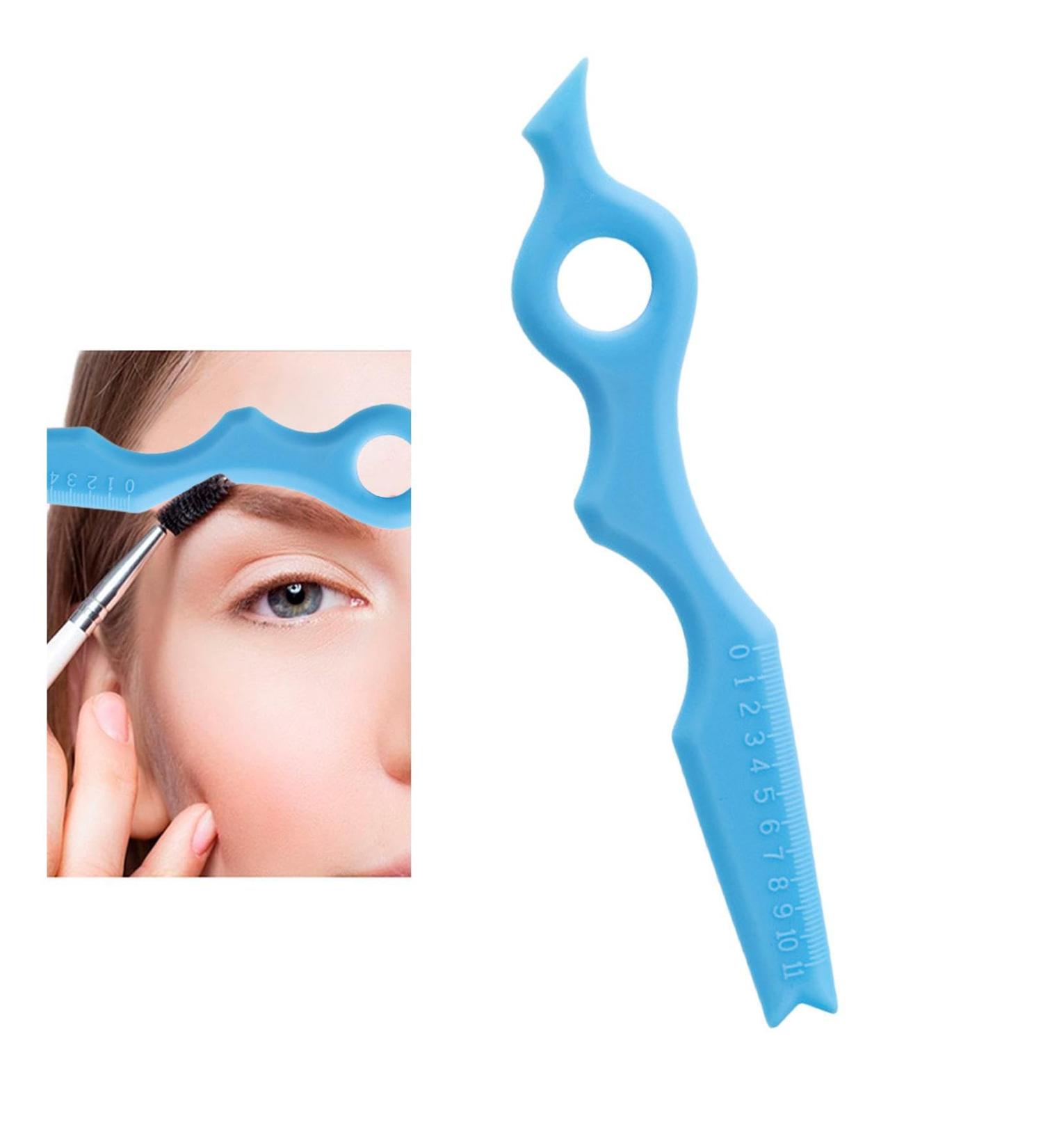 Eyeliner Applicator Tool | Silicone Eyeliner Tool Aid - Multifunctional Eyeliner Makeup Tool Eyeliner Applicator Tool for Women Girls Cle-ca Blue - Buy Online on GoSupps.com