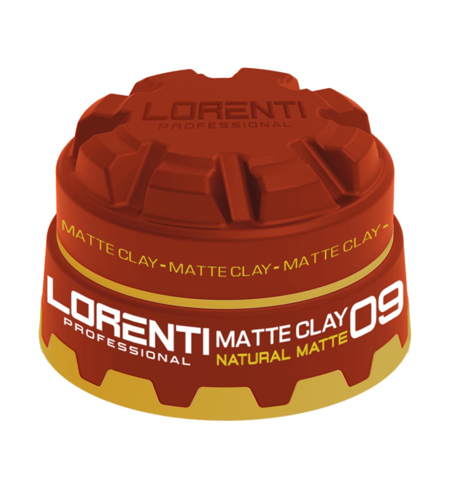 LORENTI TOKYO & SEOUL Hair Styling Wax | Oil-Free Cream for Curly & Frizz Hair | Volume & Shape Pomade 2.7 Oz - Matte Clay Natural Matte 09 - Buy Online on GoSupps.com