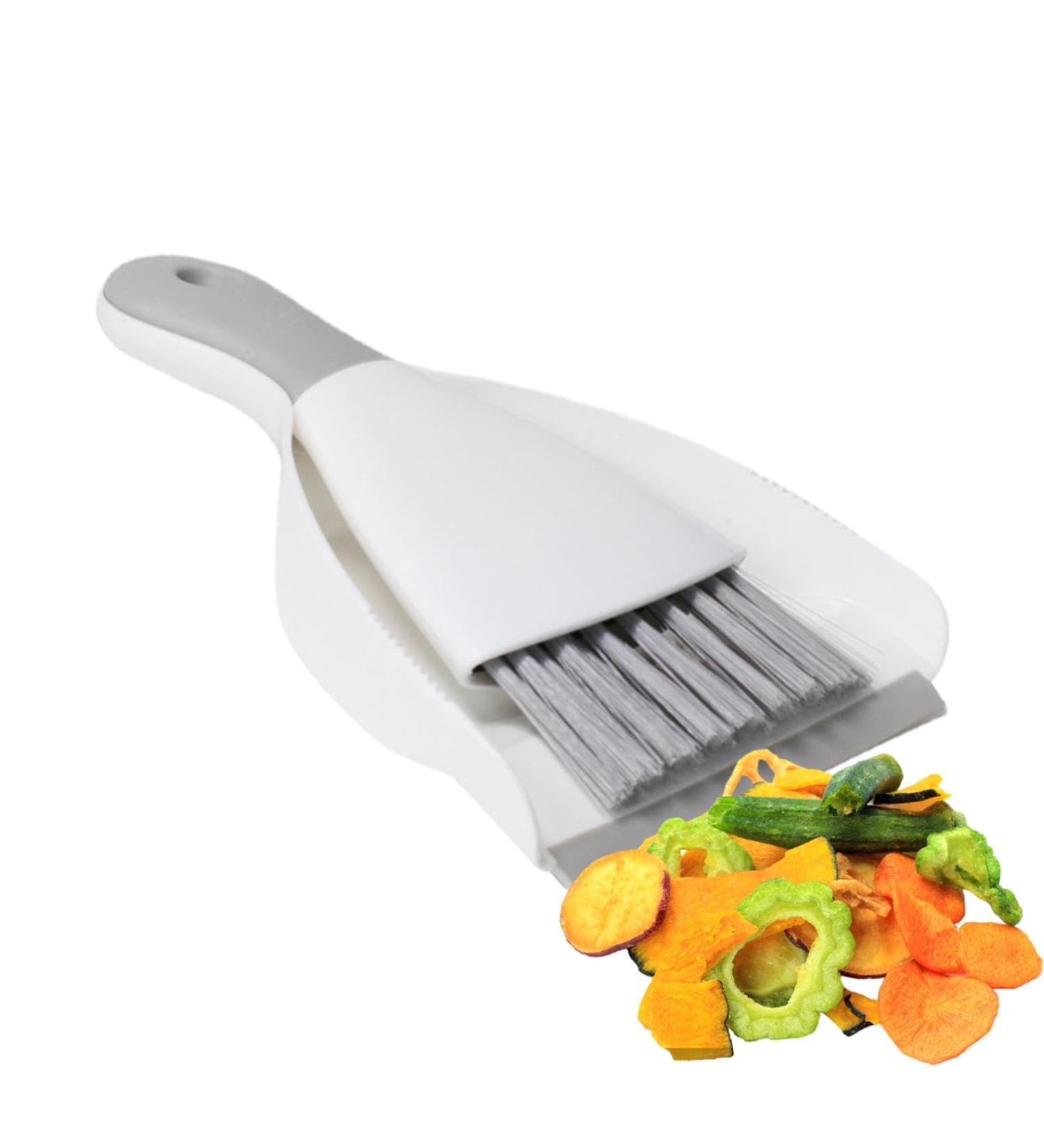 BUKISA Cleaning Brush with Dustpan Set | Cleaning Brush Dustpan Combo Set | Handheld Dustpan Combo with Handle for Desktop Kitchen Cleaning - Buy Online on GoSupps.com