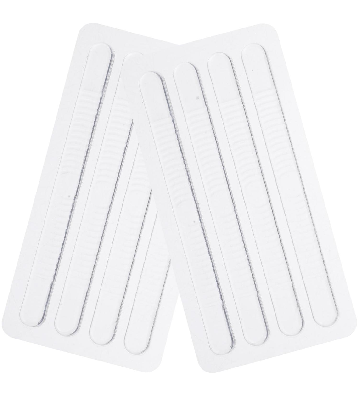 Silicone Gel Heel Grips - 8pcs Cushioned Heel Pads & Liners for Loose High Heels | Adhesive Shoe Inserts & Stickers - Buy Online on GoSupps.com
