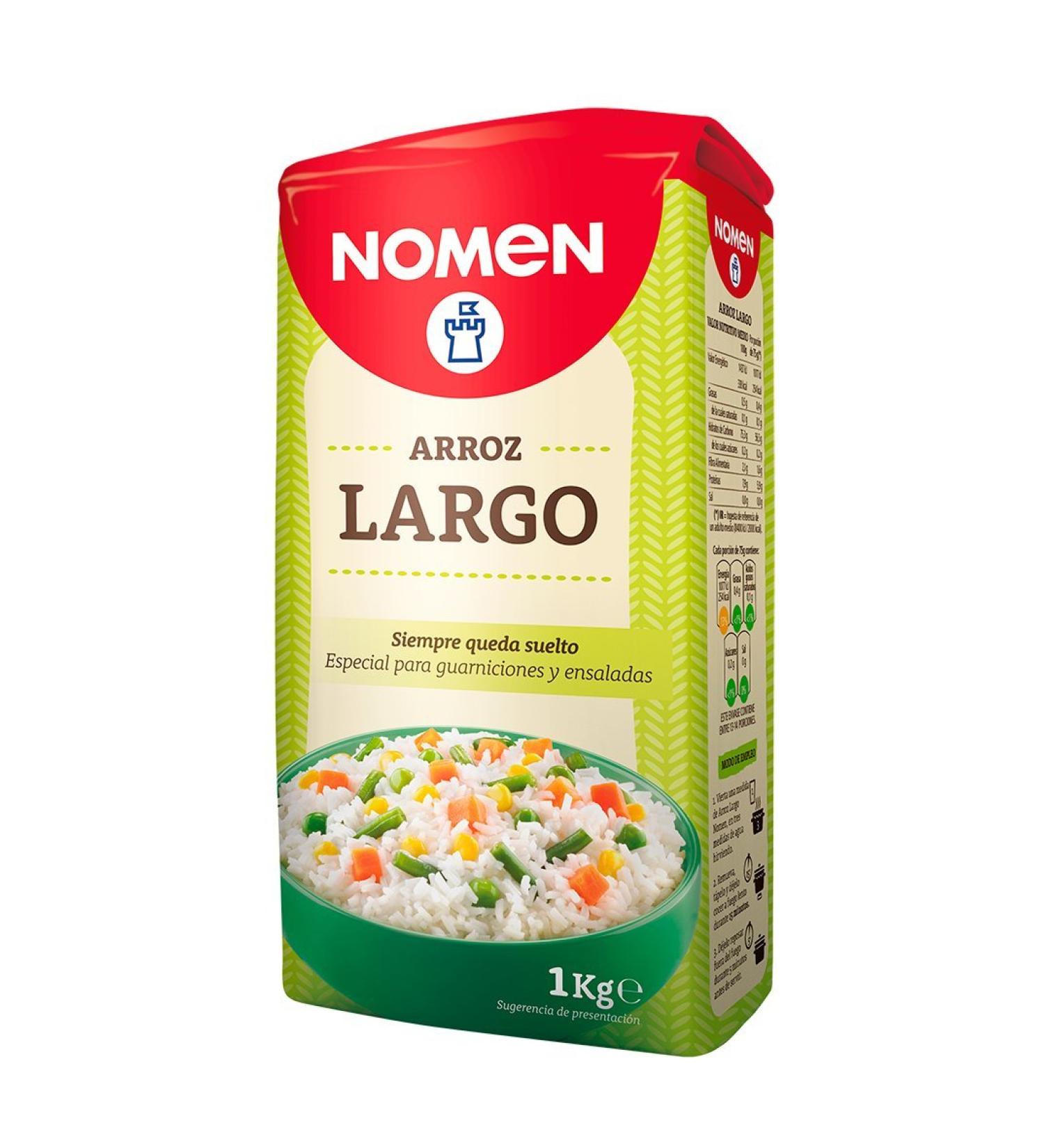 Nomen - Long Grain Rice - Category I - 1 kg - Pack of 5  - Buy Online on GoSupps.com