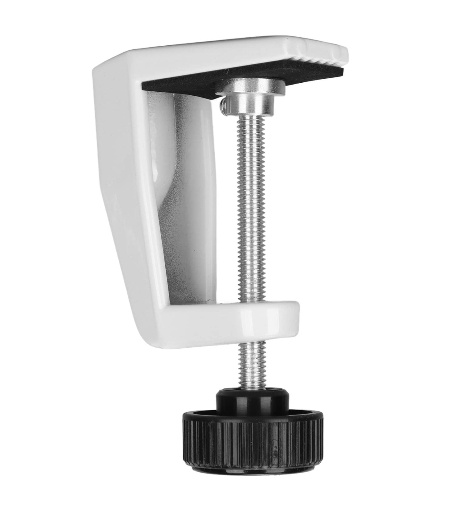 Universal C Shape Desk Mount Clamp - Aluminium Alloy Base Stand for Desktop - Optimal Stability & Support for Monitors & Devices - Buy Online on GoSupps.com