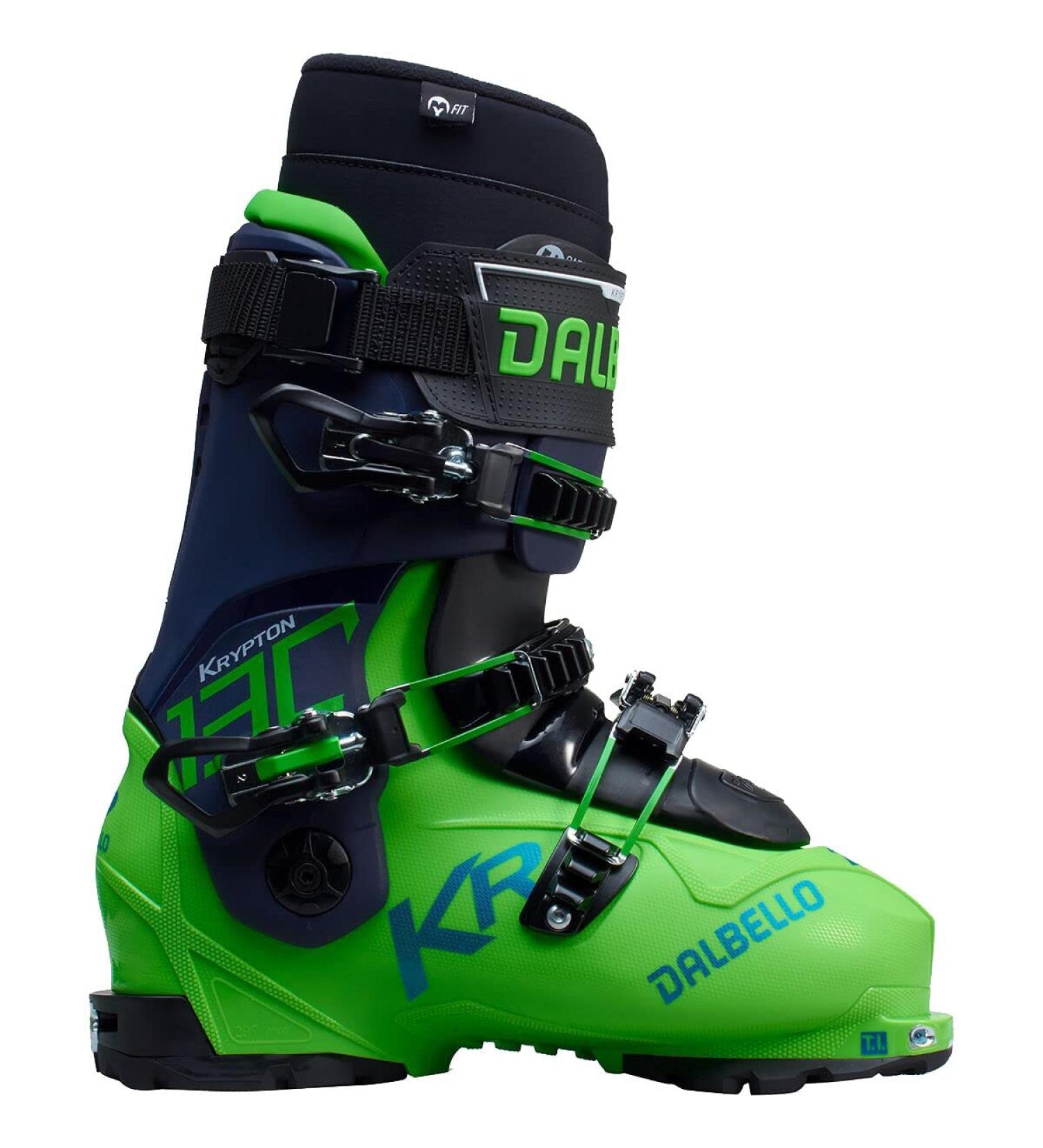 Dalbello Sports Krypton 130 ID Ski Boot - 2022 | Race Green/Blue | Size 25.5 - Buy Online on GoSupps.com