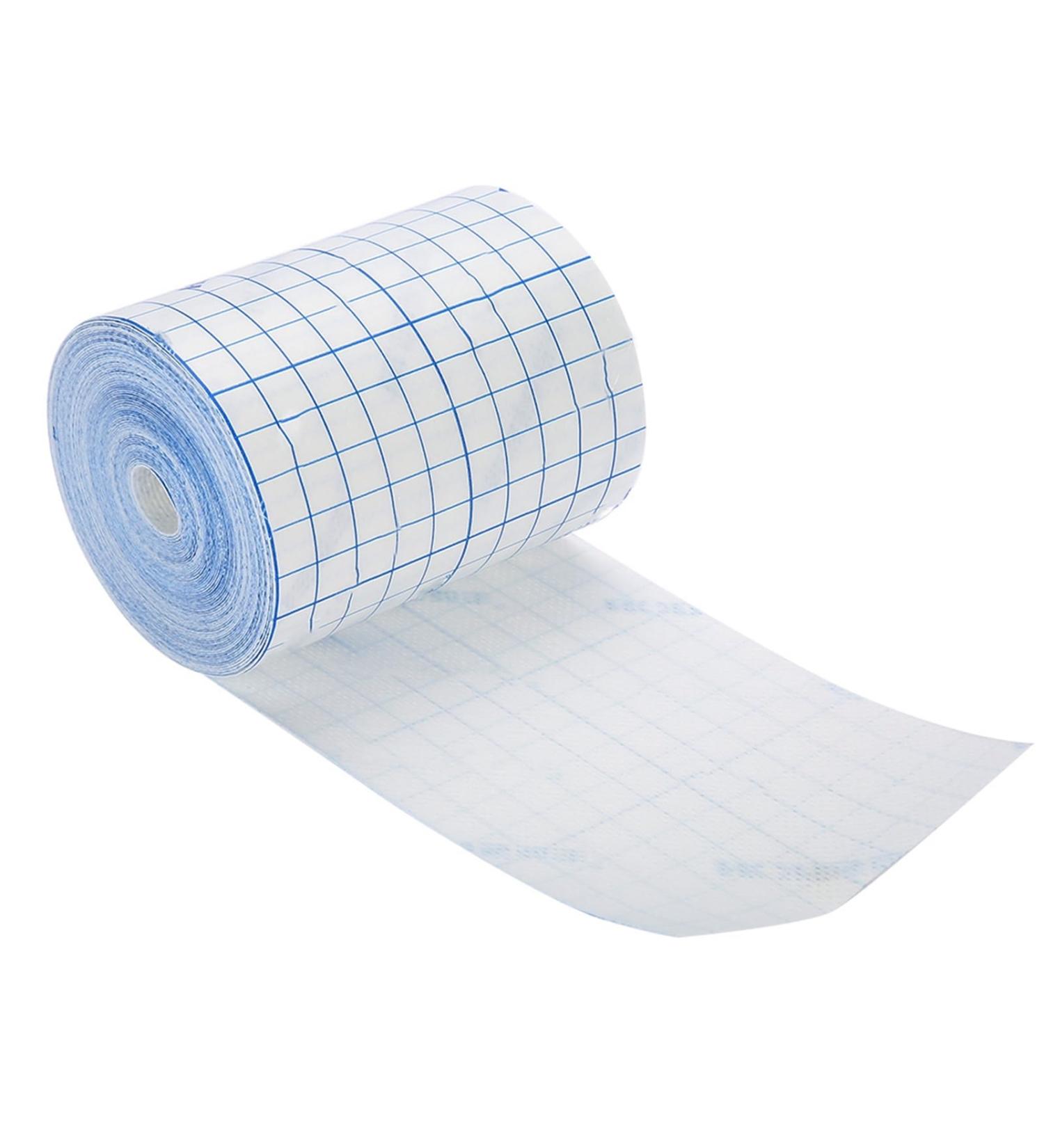 Buy 1 Roll Breathable Tape - Adhesive Wound Dressing & Fixation Bandage (10cm x 10m) - Ideal for Plaster Gauze Pad Needle & Catheter - Non-Woven Material - Buy Online on GoSupps.com