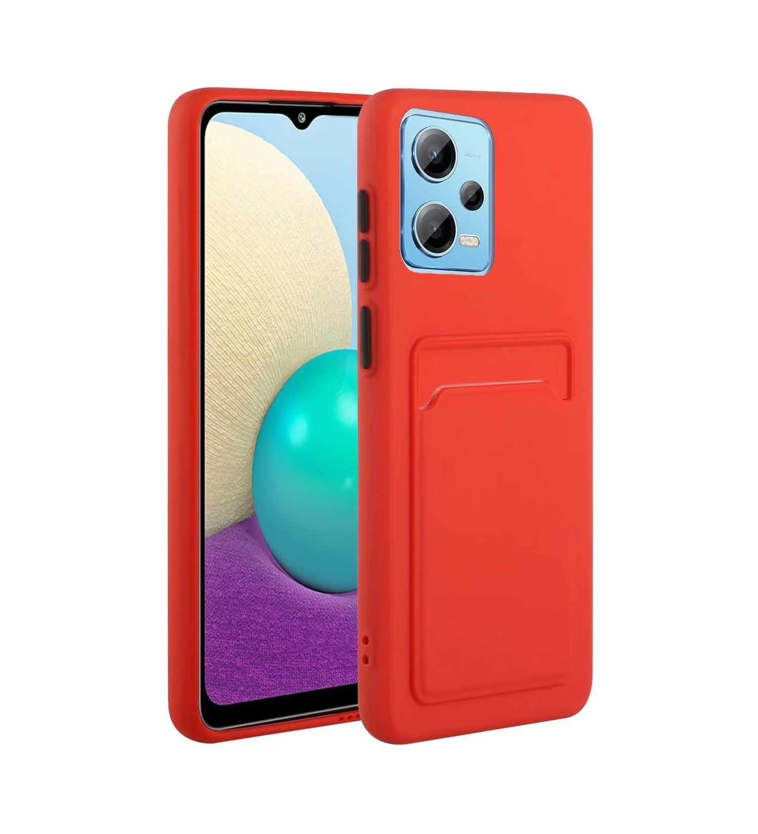 Tivenfezk Nadoli Silicone Case for Xiaomi Redmi Note 12 Pro 5G - Ultra Thin Shockproof Scratch-Resistant Wallet TPU Cover with Credit Card Holder - Buy Online on GoSupps.com