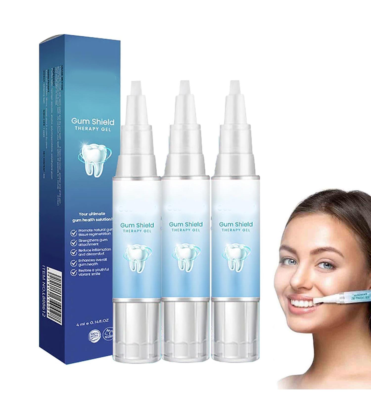 Tooth Whitening Pin & Gel - Effective Teeth Whitening Essence & Stain Remover (3 pcs) - Shop Internationally! - Buy Online on GoSupps.com