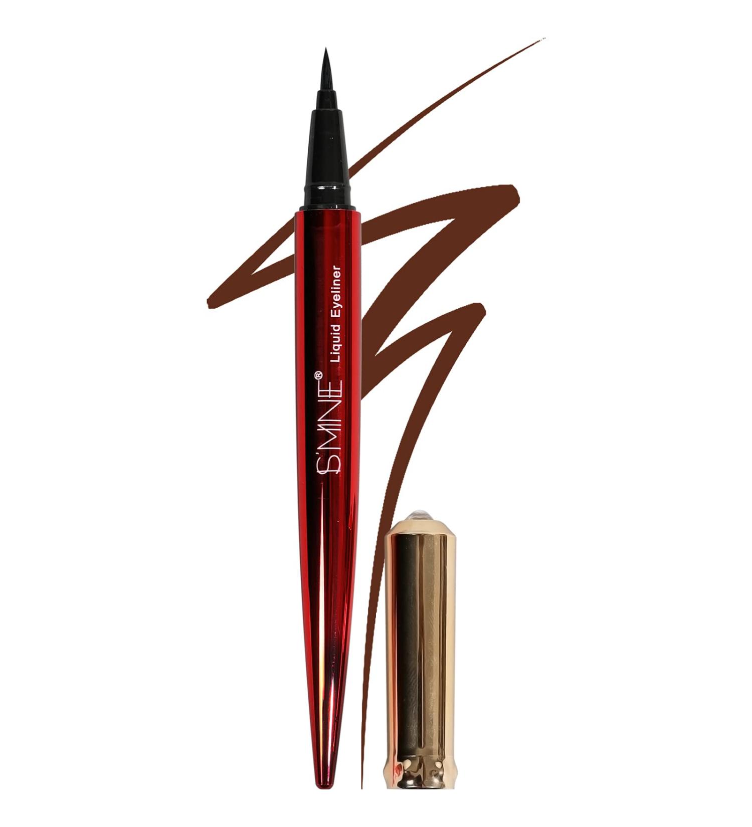 ISMINE Professional Brown Liquid Eyeliner - Waterproof Matte Formula - Buy Online on GoSupps.com