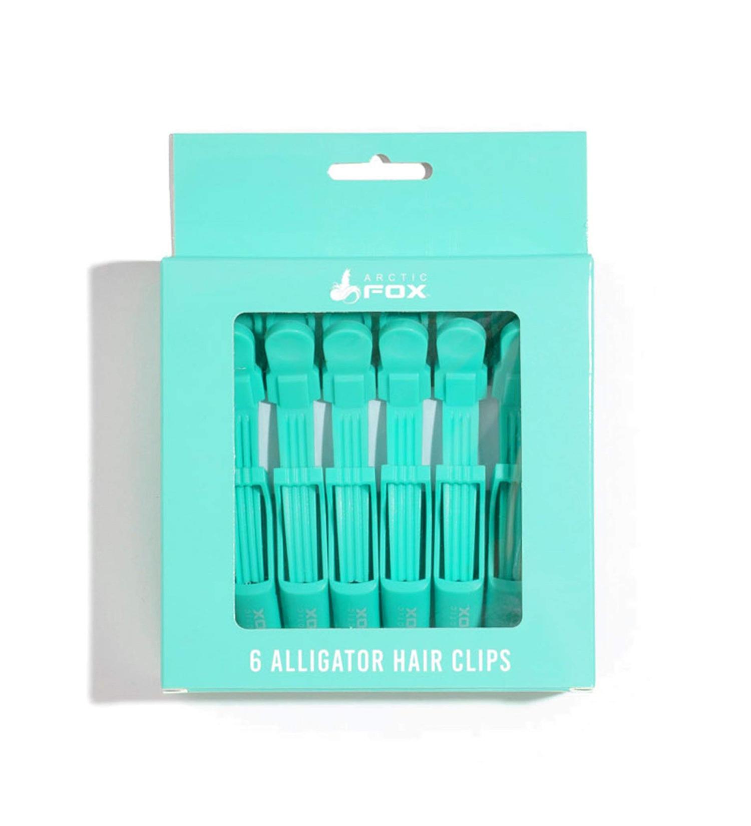 Arctic Fox Premium 6-Piece Alligator Hair Clips for Styling - Keep Your Look Fresh! - Buy Online on GoSupps.com