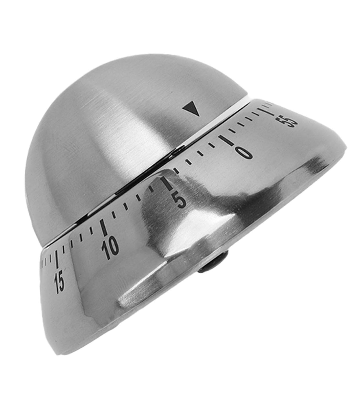 High-Precision Stainless Steel Mechanical Timer | Waterproof & Non-Slip Base for Cooking Massage Sauna Fitness - International Shipping Available - Buy Online on GoSupps.com