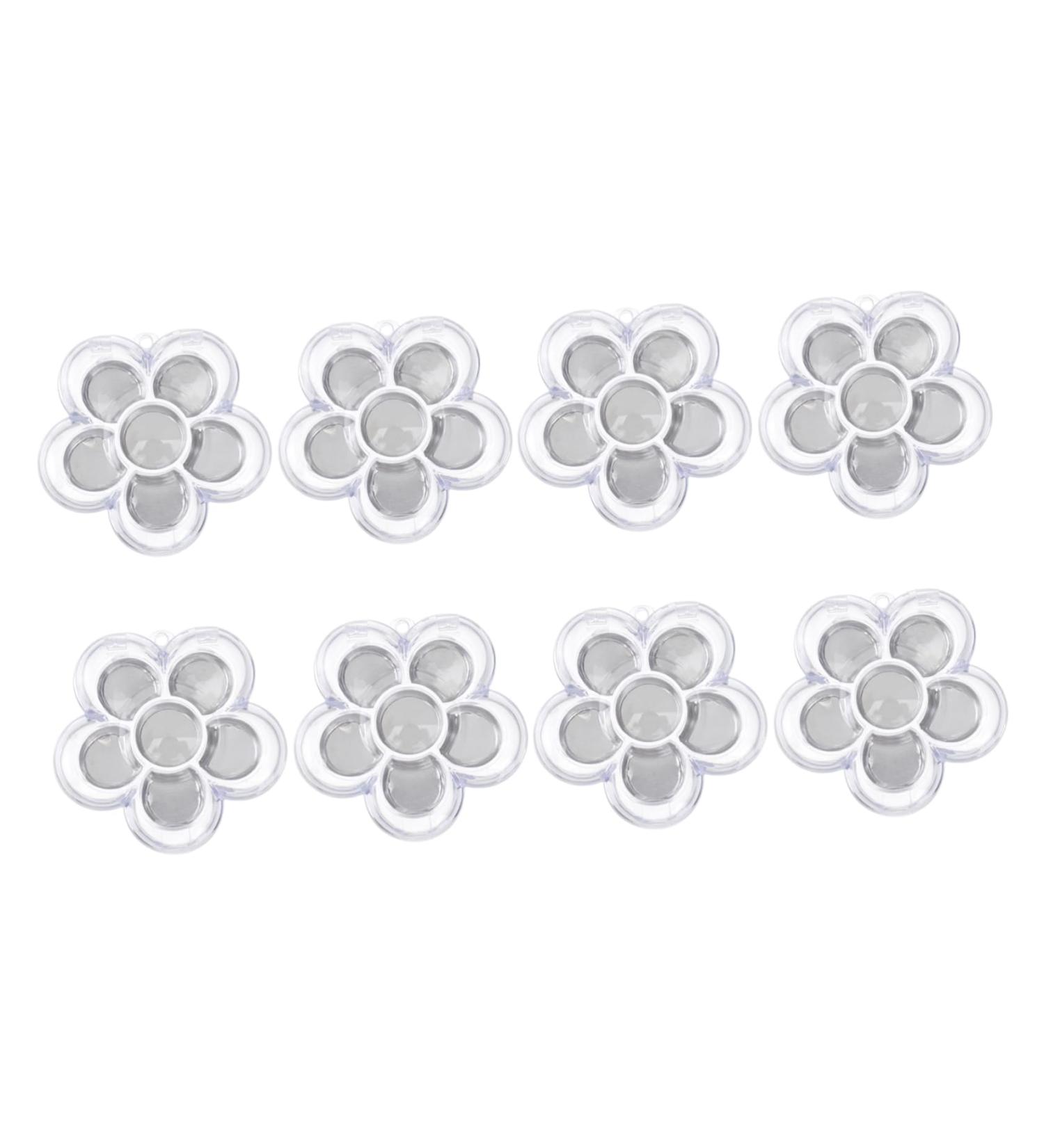 Angoily 8pcs Packing Box Eyeshadow Blush for Cheeks Refillable Highlight Boxes Organizer Travel Eye Shadow - Buy Online on GoSupps.com