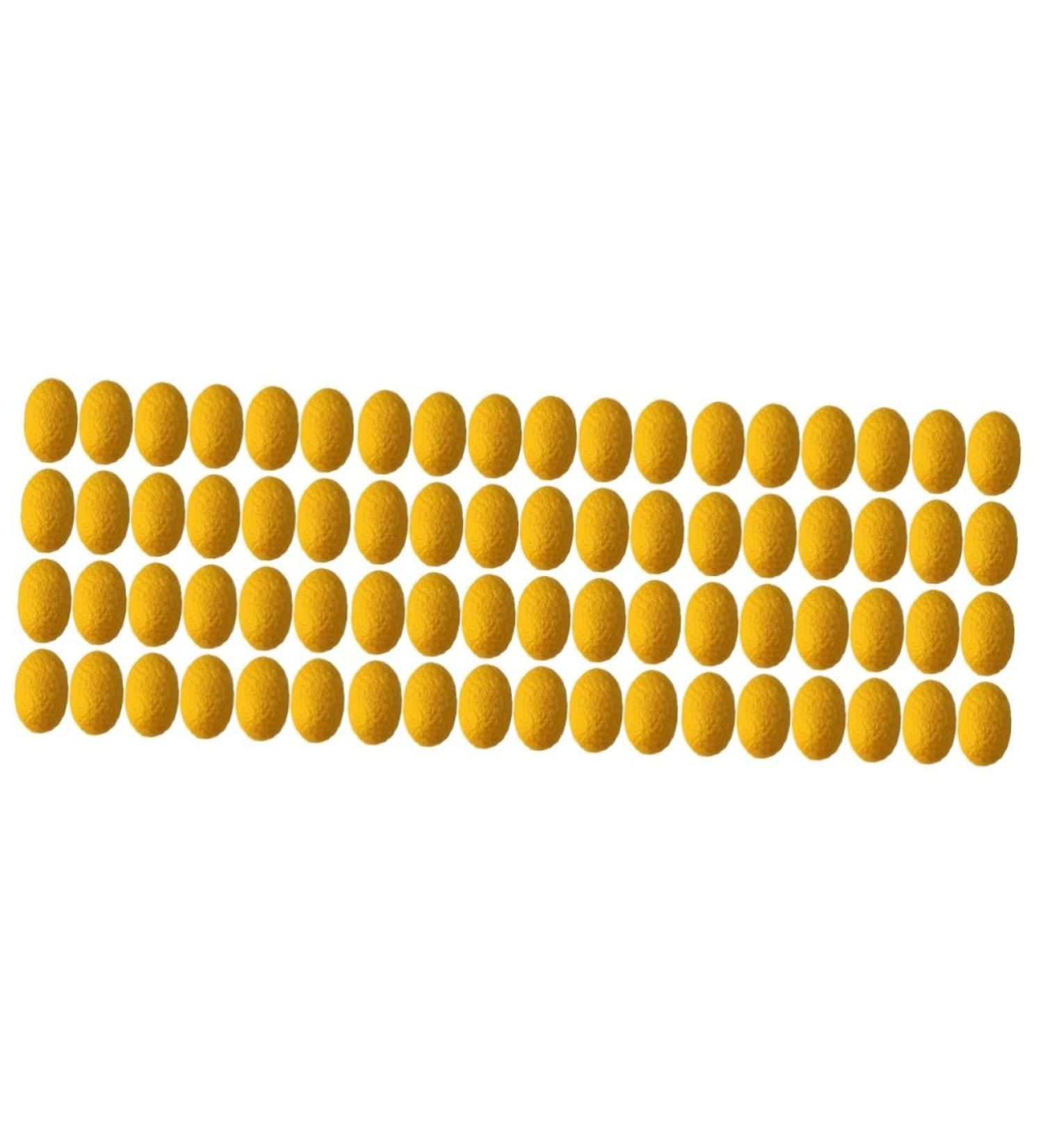 FRCOLOR 150 Pcs Silk Facial Scrub Balls - Blackhead Removal & Spa Facial Sponges for Deep Clean Easter Egg Decor - Buy Online on GoSupps.com