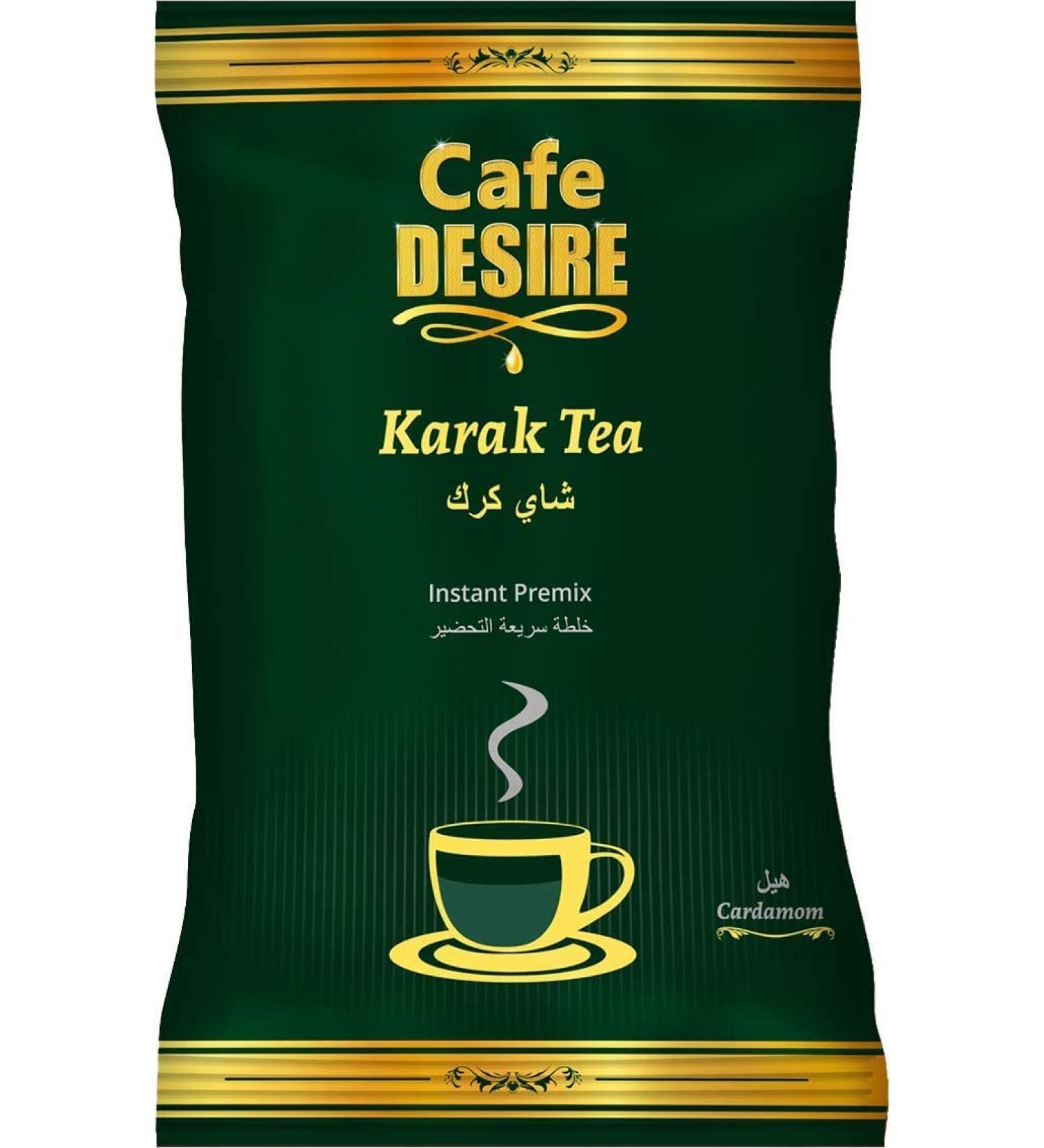 Instant Tea Premix 1 Kg | 3 in 1 | Kadak Chai with Strong Cardamom Flavour Imported from Geneva | Makes 80-100 Cups | Use Manually and Vending Machine Suitable - Buy Online on GoSupps.com