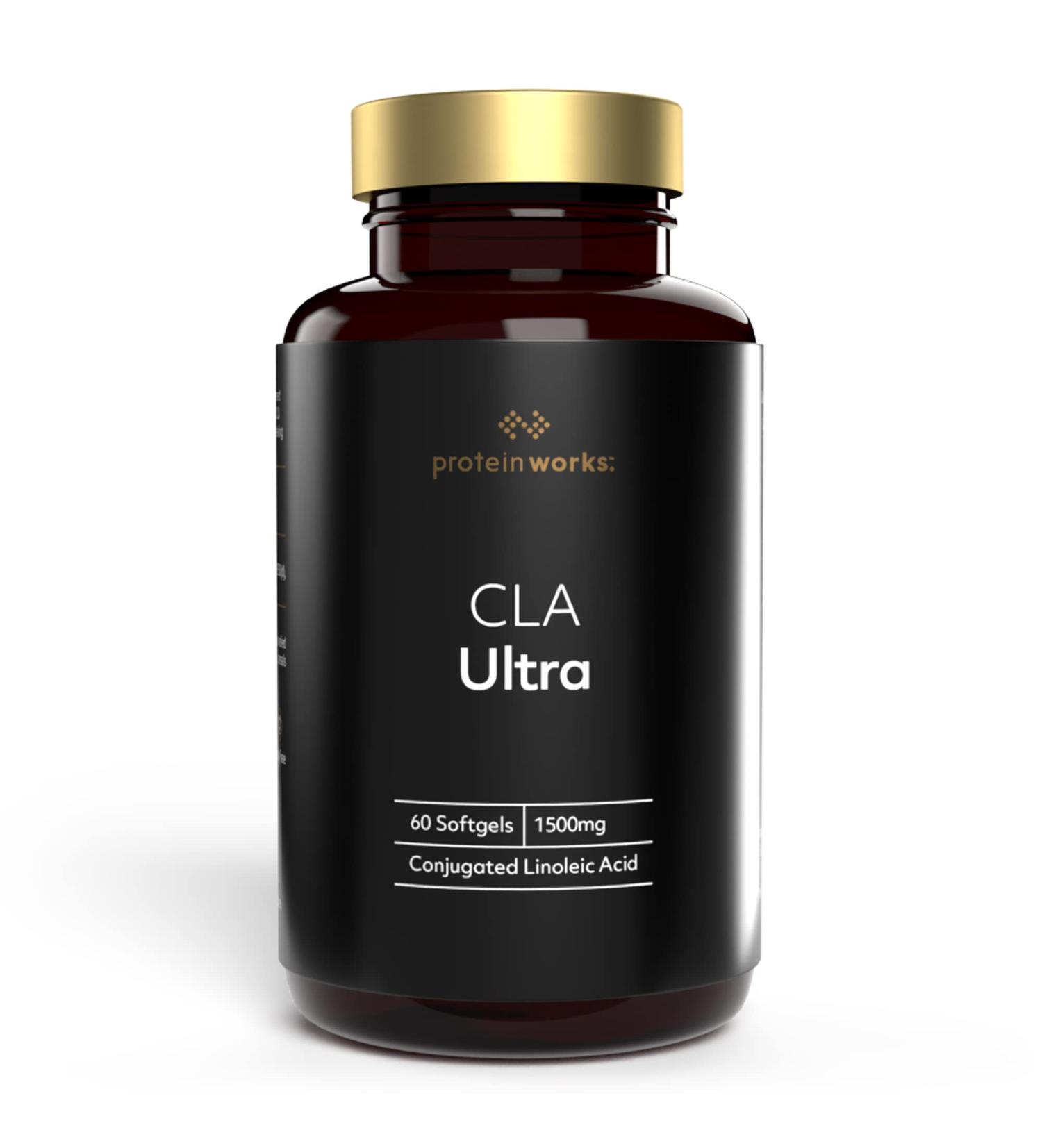 Protein Works - Ultra CLA Softgels | High Strength - 1500mg | Weight Management Fat Burner | Conjugated Linoleic Acid | 60 Capsules - Buy Online on GoSupps.com