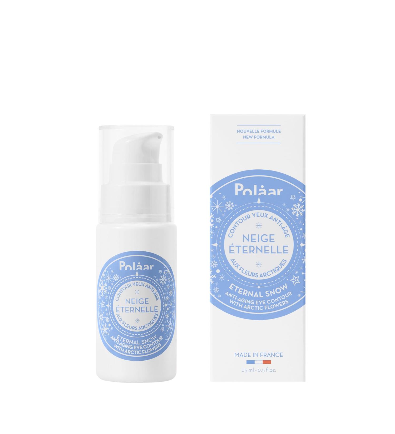 Polar-Anti-aging Eye Contour Youth Eternal Snow with Arctic Flowers-Reduces wrinkles & fine lines-Reduces puffiness & dark circles-Firms-Protects-New formula 99% natural Vegan Made in France-15 ml - Buy Online on GoSupps.com